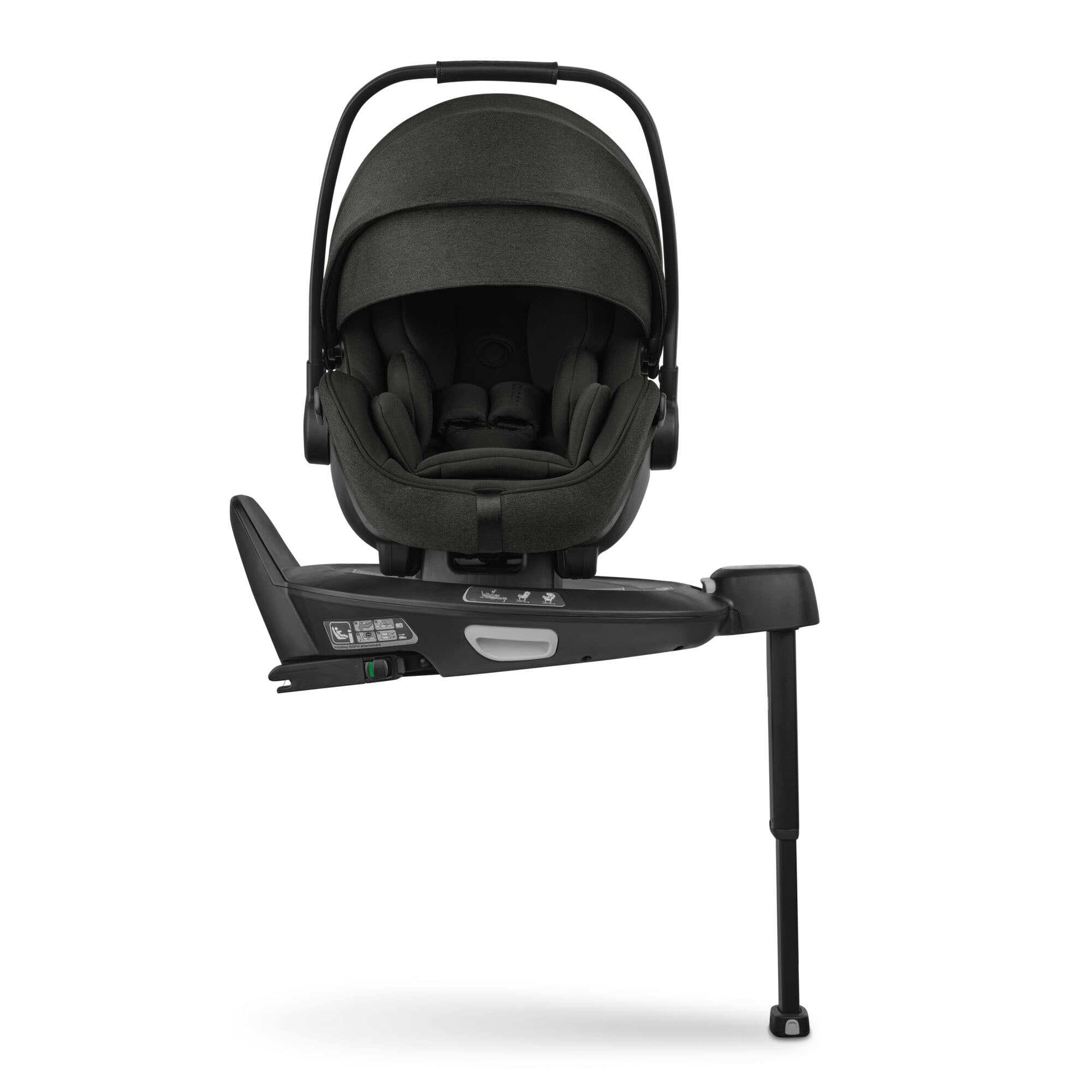 Bugaboo Otter by Nuna Infant Carrier in Mineral Washed Black Baby Car Seats
