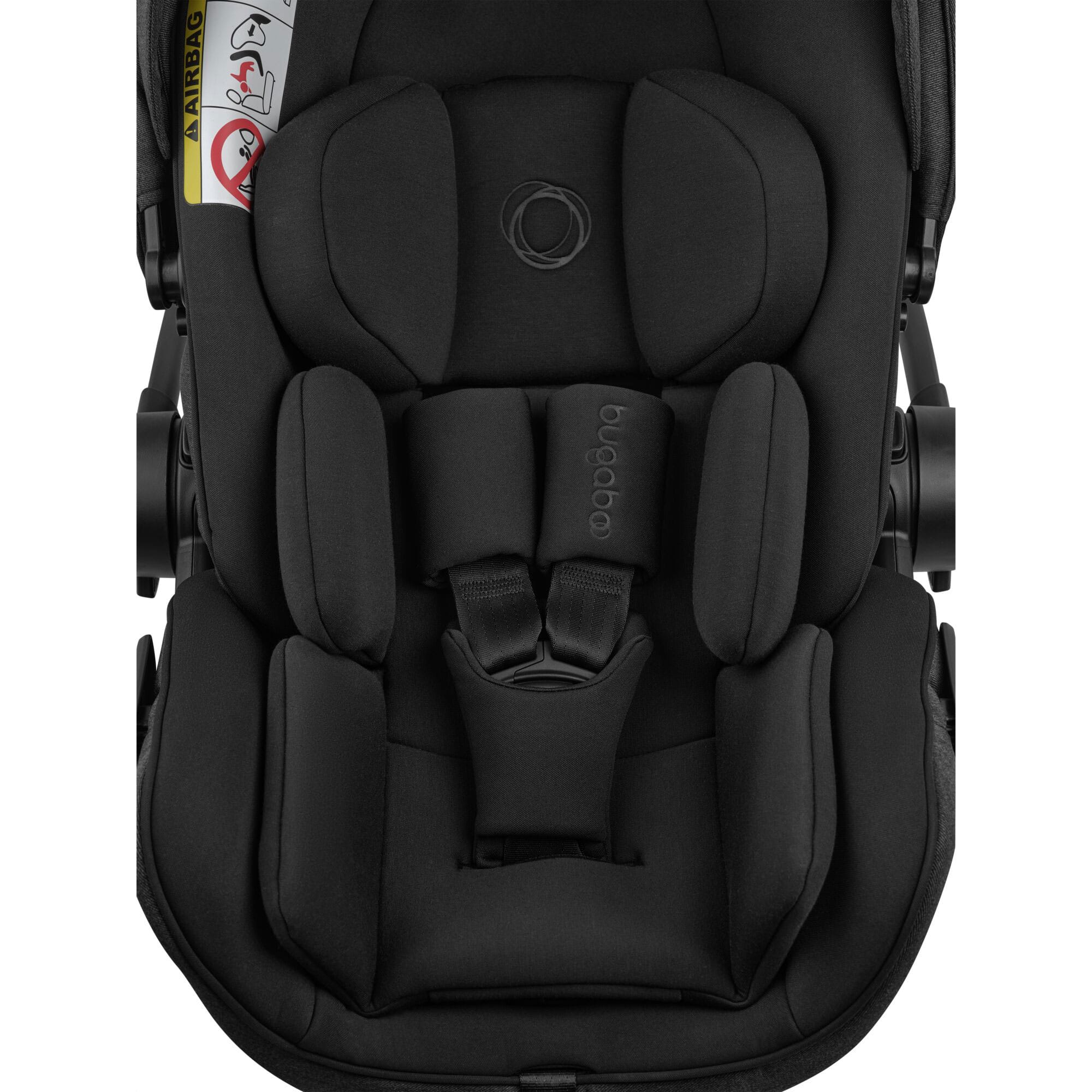 Bugaboo Otter by Nuna Infant Carrier in Mineral Washed Black Baby Car Seats