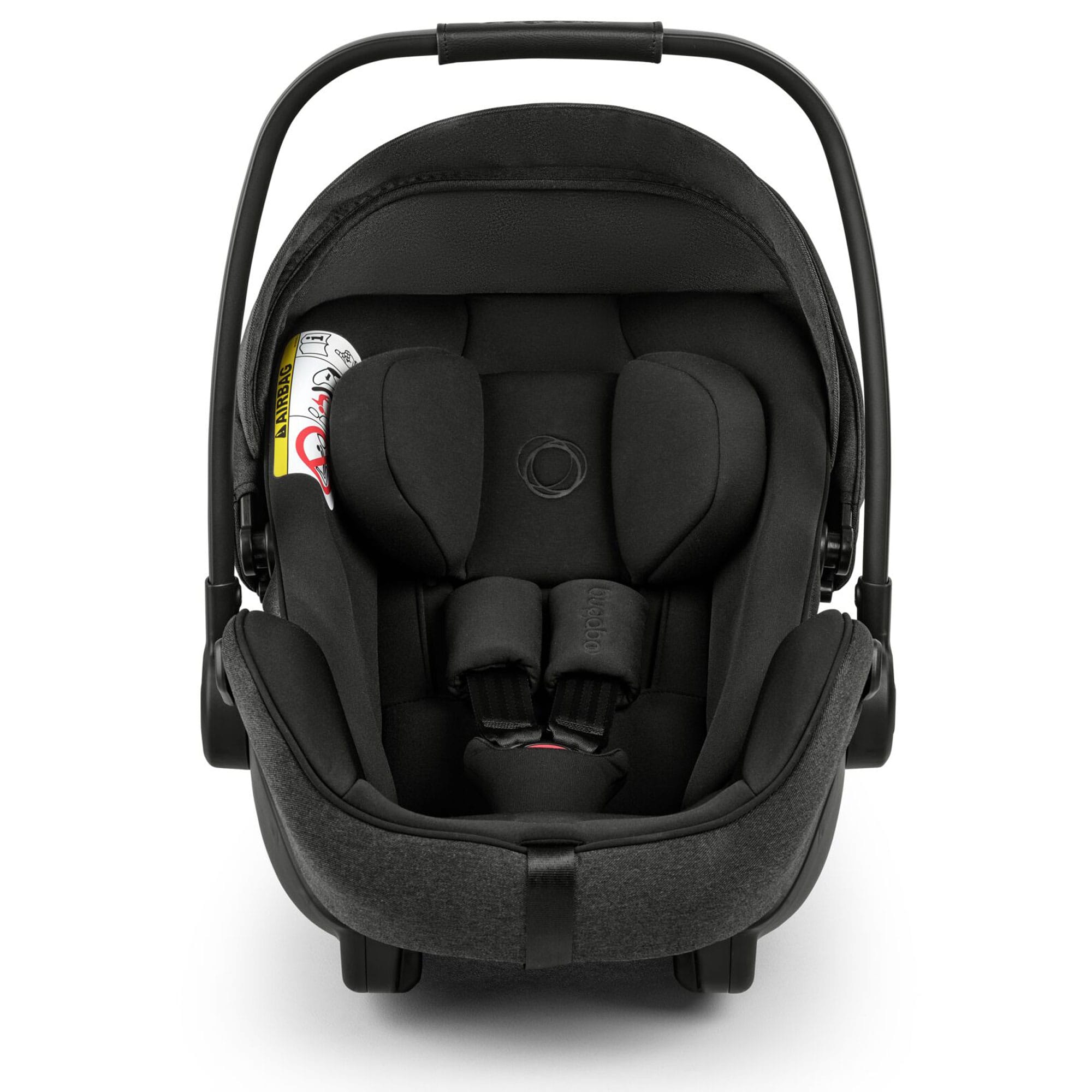 Bugaboo Otter by Nuna Infant Carrier in Mineral Washed Black Baby Car Seats