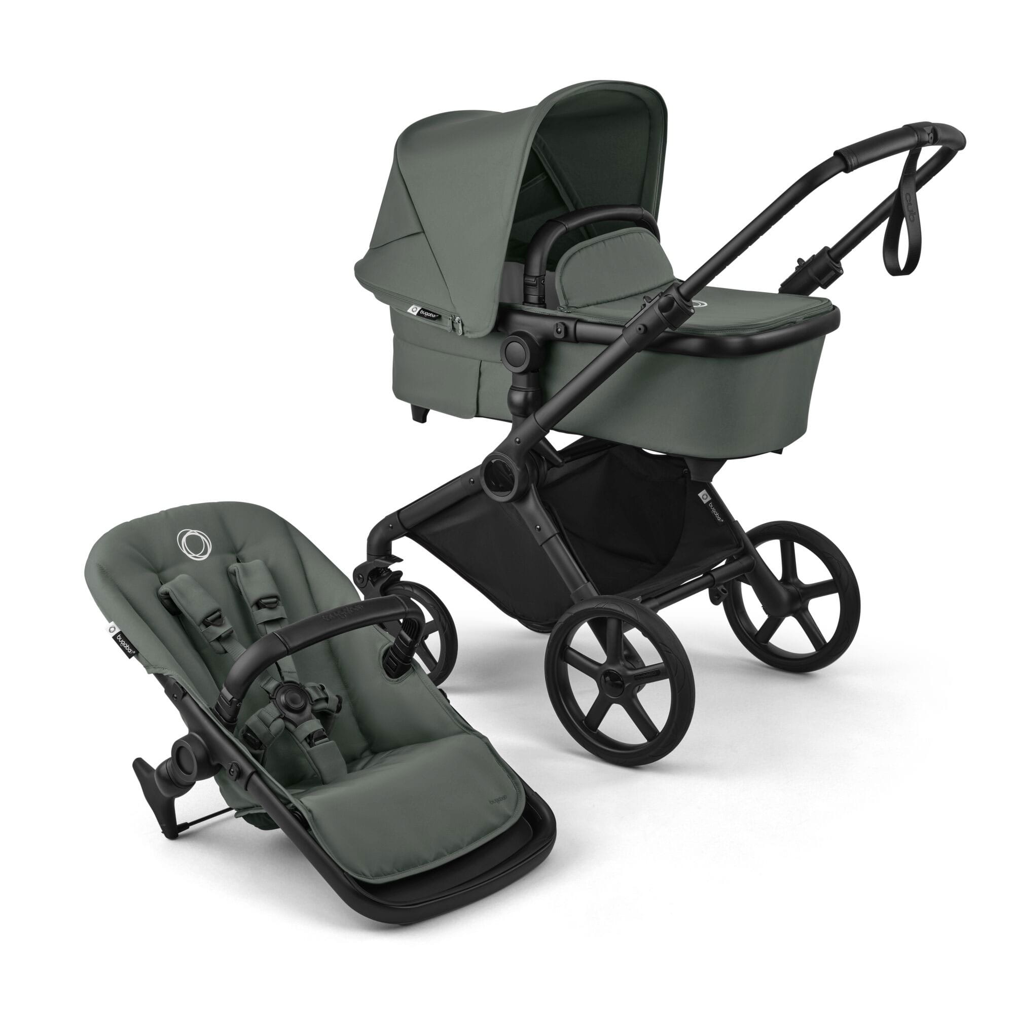 Bugaboo Cub 2 in 1 Pushchair in Forest Green Baby Prams 100538006 8717447321927