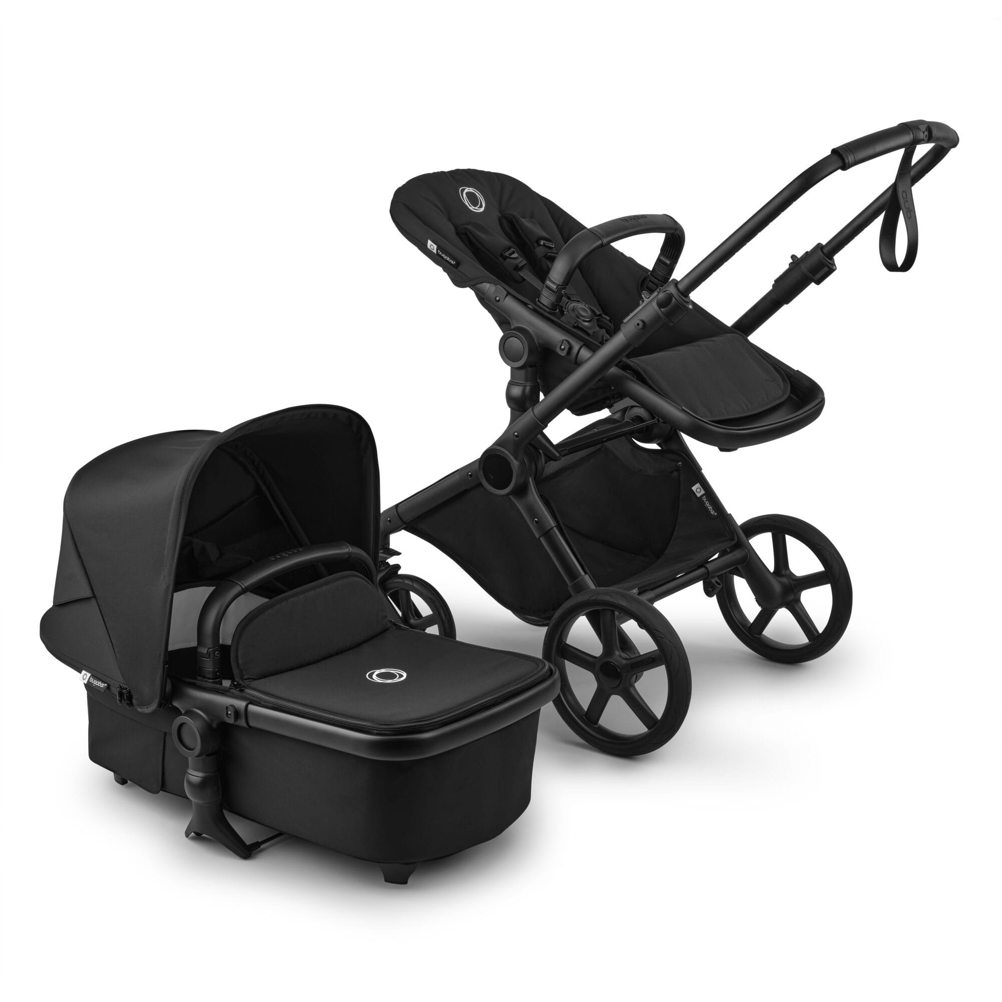 Bugaboo Cub Essential Pushchair Bundle in Heritage Black Baby Prams 23224-CB-ESS-BLK 8717447472322