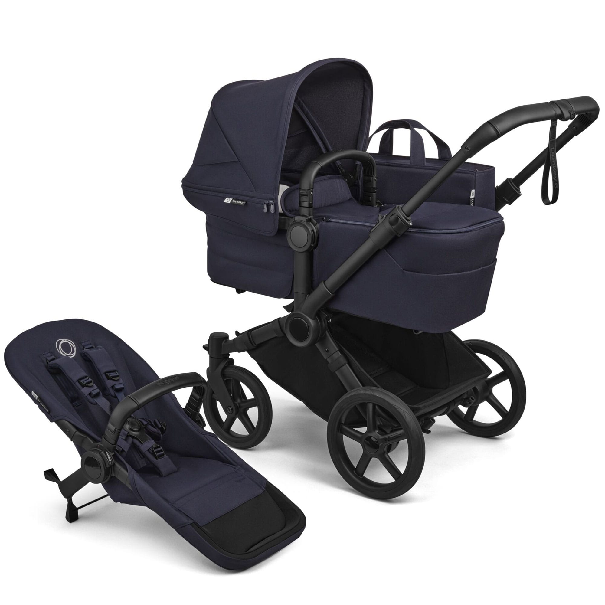 Bugaboo Donkey 6 Single Complete Pushchair in Deep Indigo Baby Prams 100370016 8717447500025