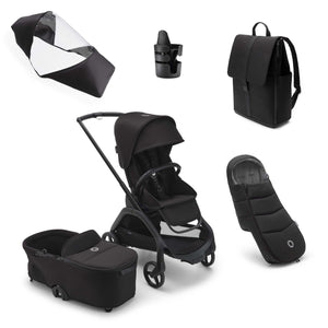 You added <b><u>Bugaboo Dragonfly Complete Bundle - Black/Midnight Black</u></b> to your cart.