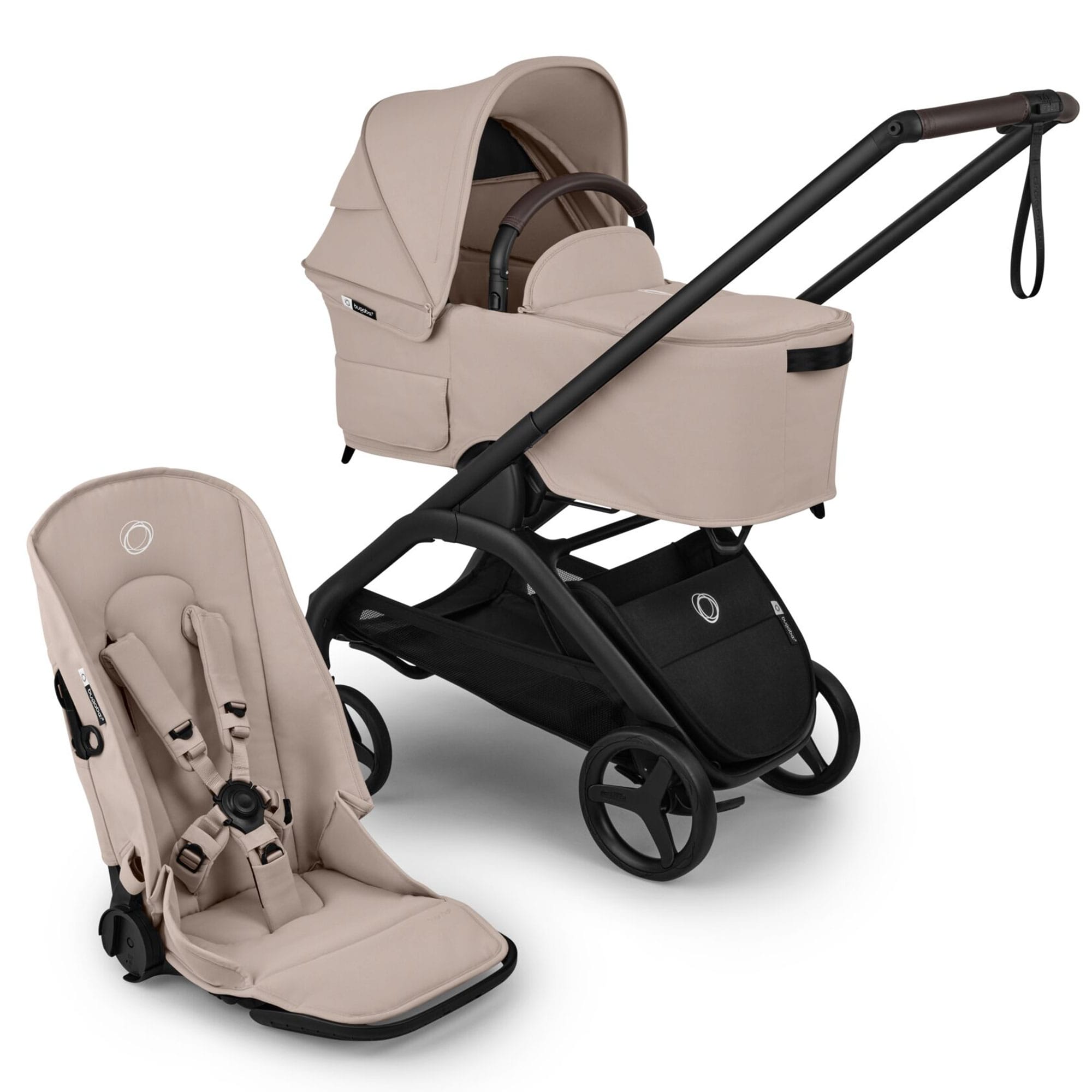 Bugaboo Dragonfly Plus Pram - Desert Taupe Baby Prams BUG-DFLY-PLUS-PRM-2 8717447495475