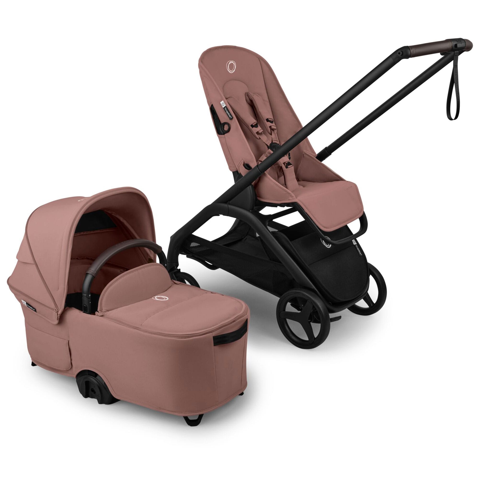 Bugaboo Dragonfly Plus Pram - Dusty Pink Baby Prams BUG-DFLY-PLUS-PRM-1 8717447521488