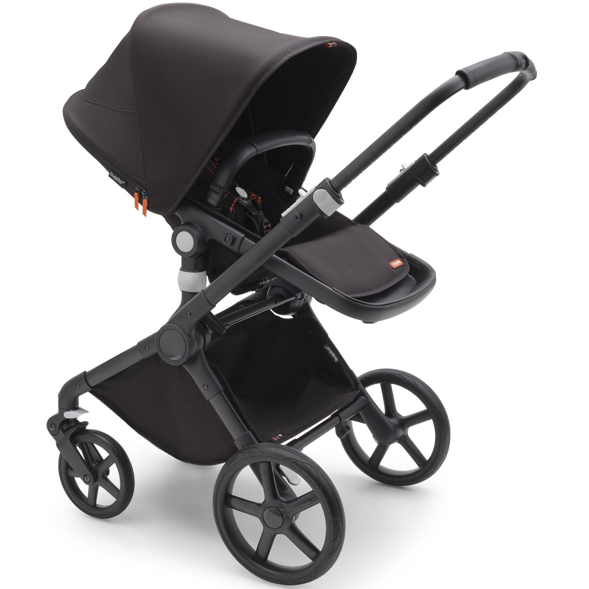 Bugaboo Fox Cub in Black/Midnight Black Baby Prams 100175046 8717447435648