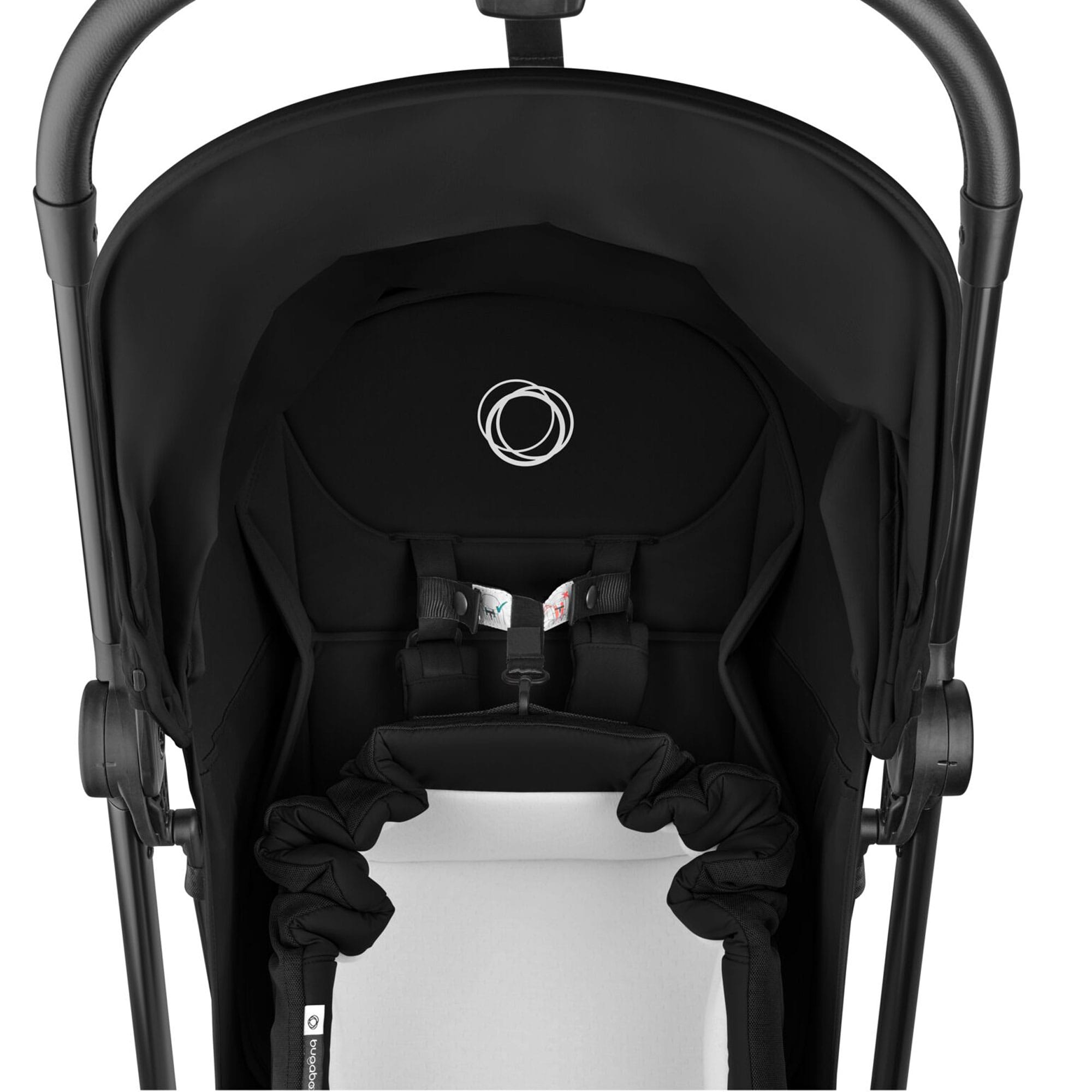 Bugaboo Baby Nest in Heritage Black Chassis & Carrycots 100367002 8717447186007