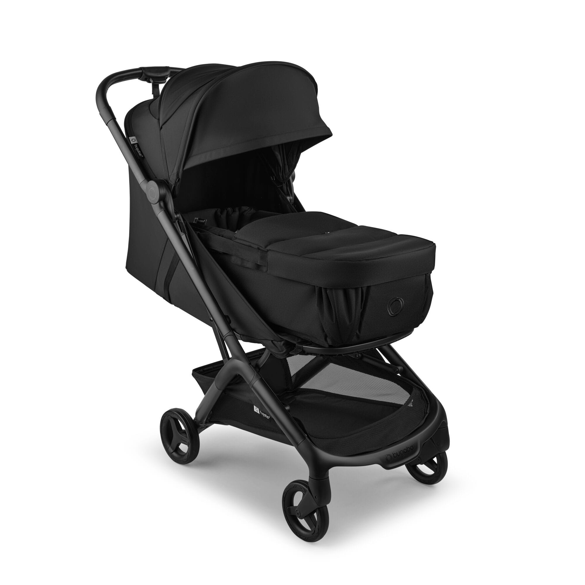 Bugaboo Baby Nest in Heritage Black Chassis & Carrycots 100367002 8717447186007
