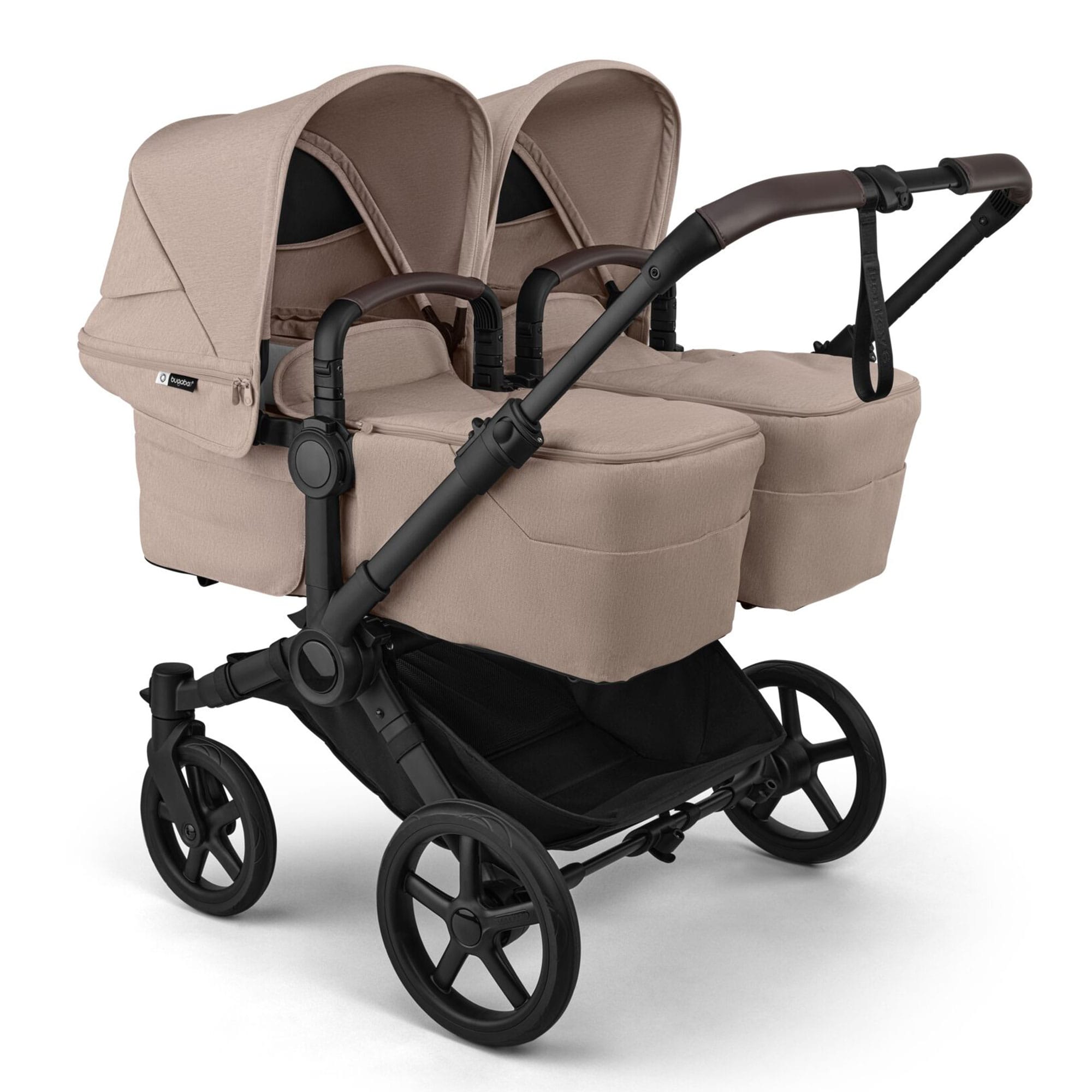 Bugaboo Donkey 5 Twin Complete Pushchair in Desert Taupe Double & Twin Prams 21643-DES-TAU 8717447385752