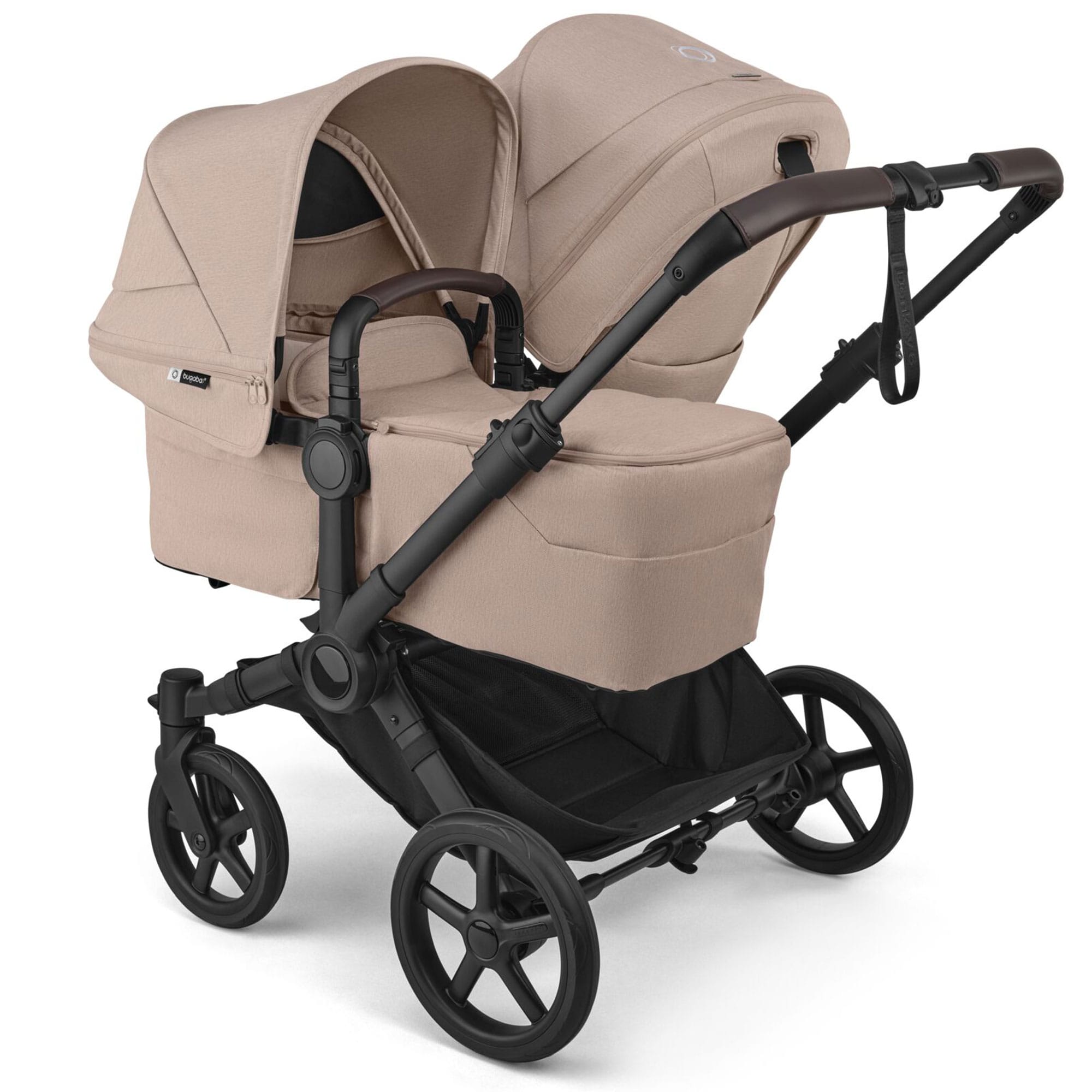 Bugaboo Donkey 6 Double Complete Pushchair in Desert Taupe Double & Twin Prams 17615-DES-TAU 8717447385752