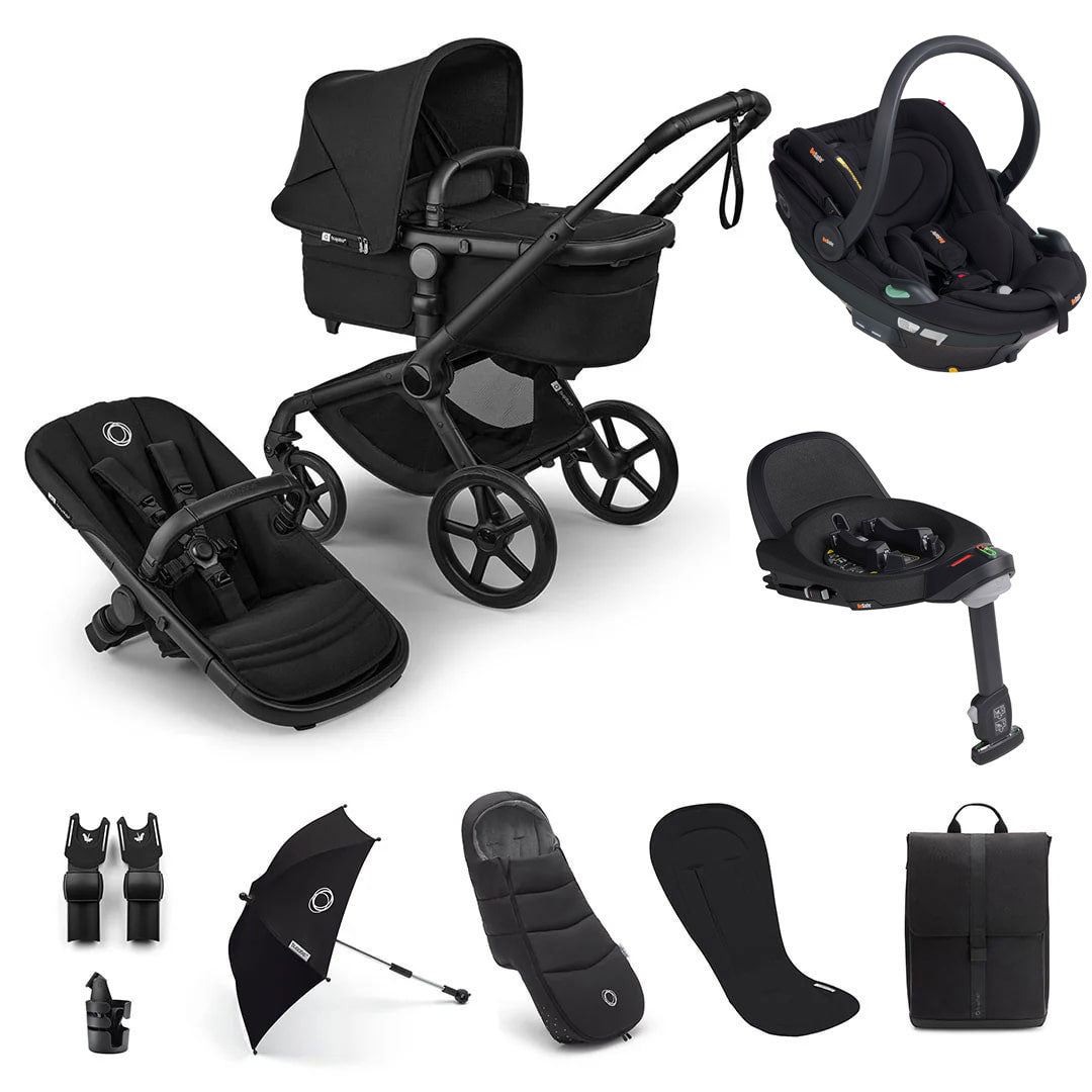 Bugaboo Fox 5 Renew Ultimate BeSafe Bundle in Heritage Black