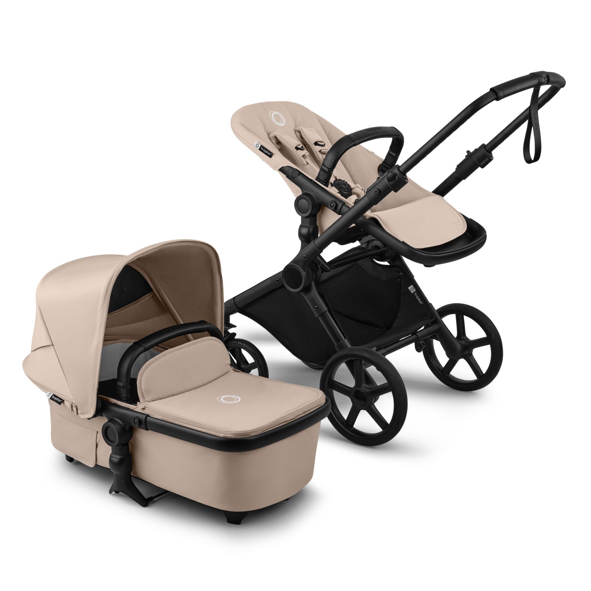 Bugaboo Cub Cybex Ultimate Newborn Bundle in Desert Taupe Travel Systems