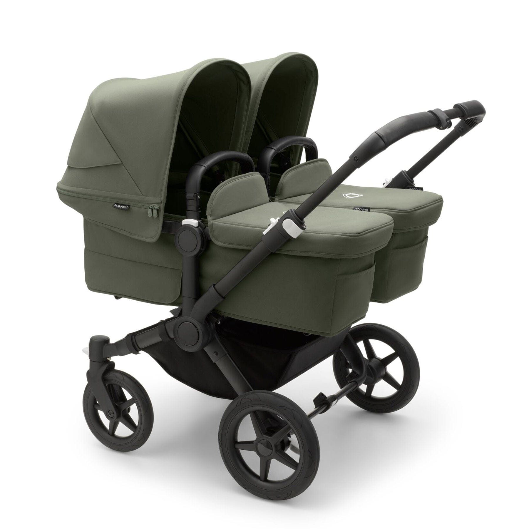Bugaboo Donkey 5 Twin Complete Turtle Travel System in Forest Green Travel Systems 17680-FOR-GRN 8717447607946