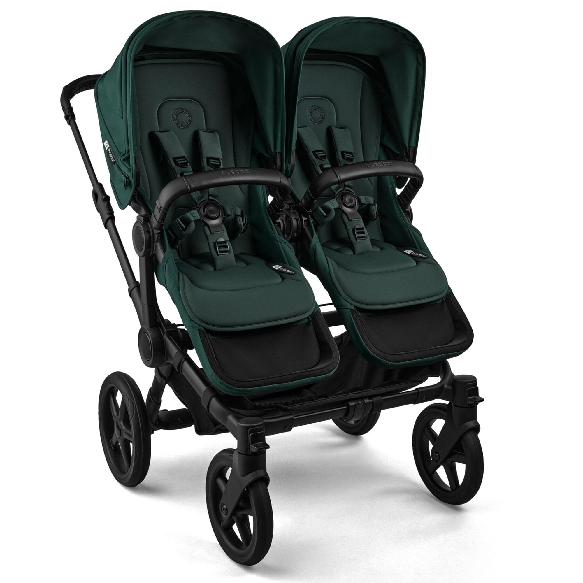 Bugaboo Donkey 6 Twin Ultimate Newborn Bundle in Fern Green Travel Systems 21687-FER-GRN 8717447483151