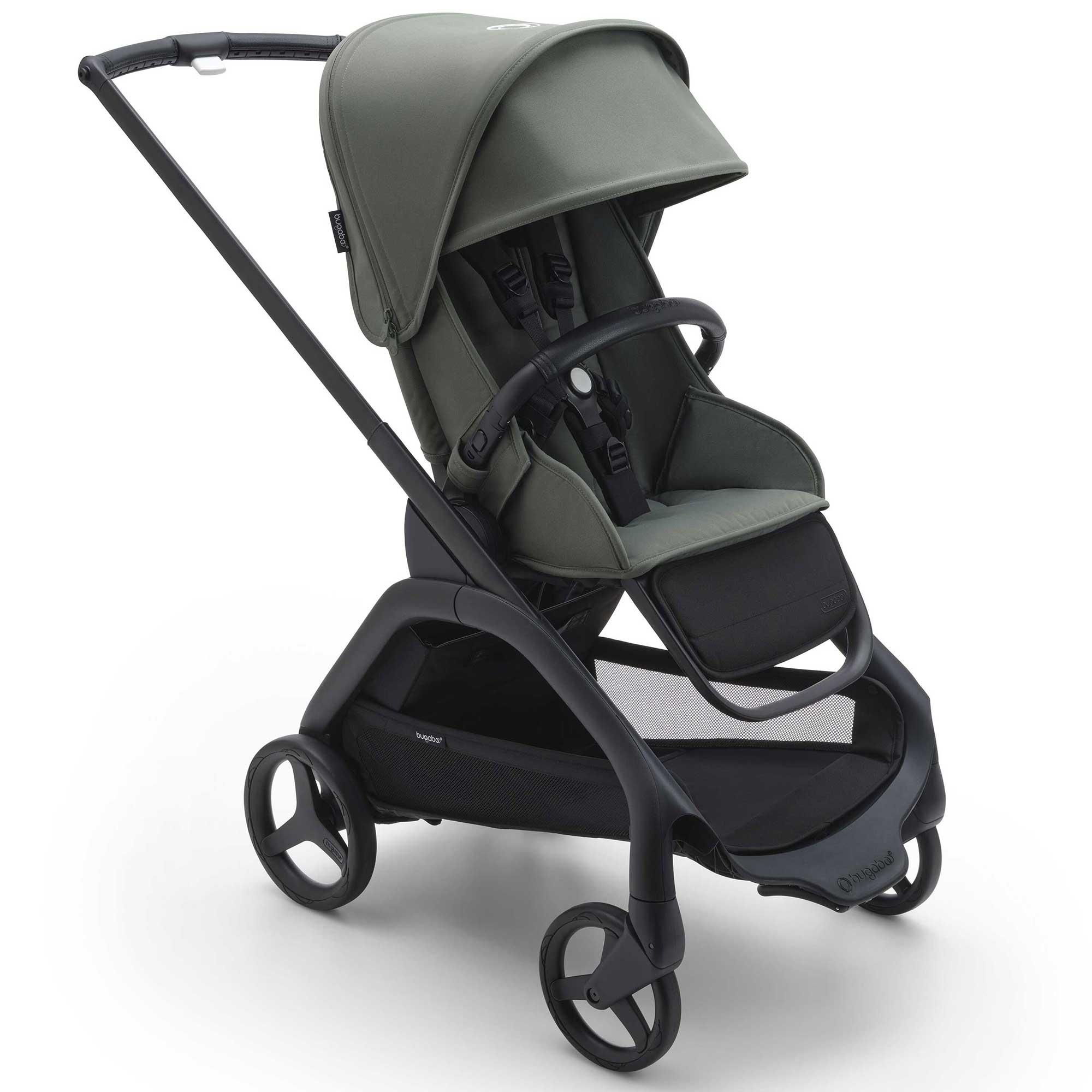 Bugaboo Dragonfly Pebble 360 Pro Travel System - Black/Forest Green Travel Systems 13818-BLK-FOR-GRN 8717447581772