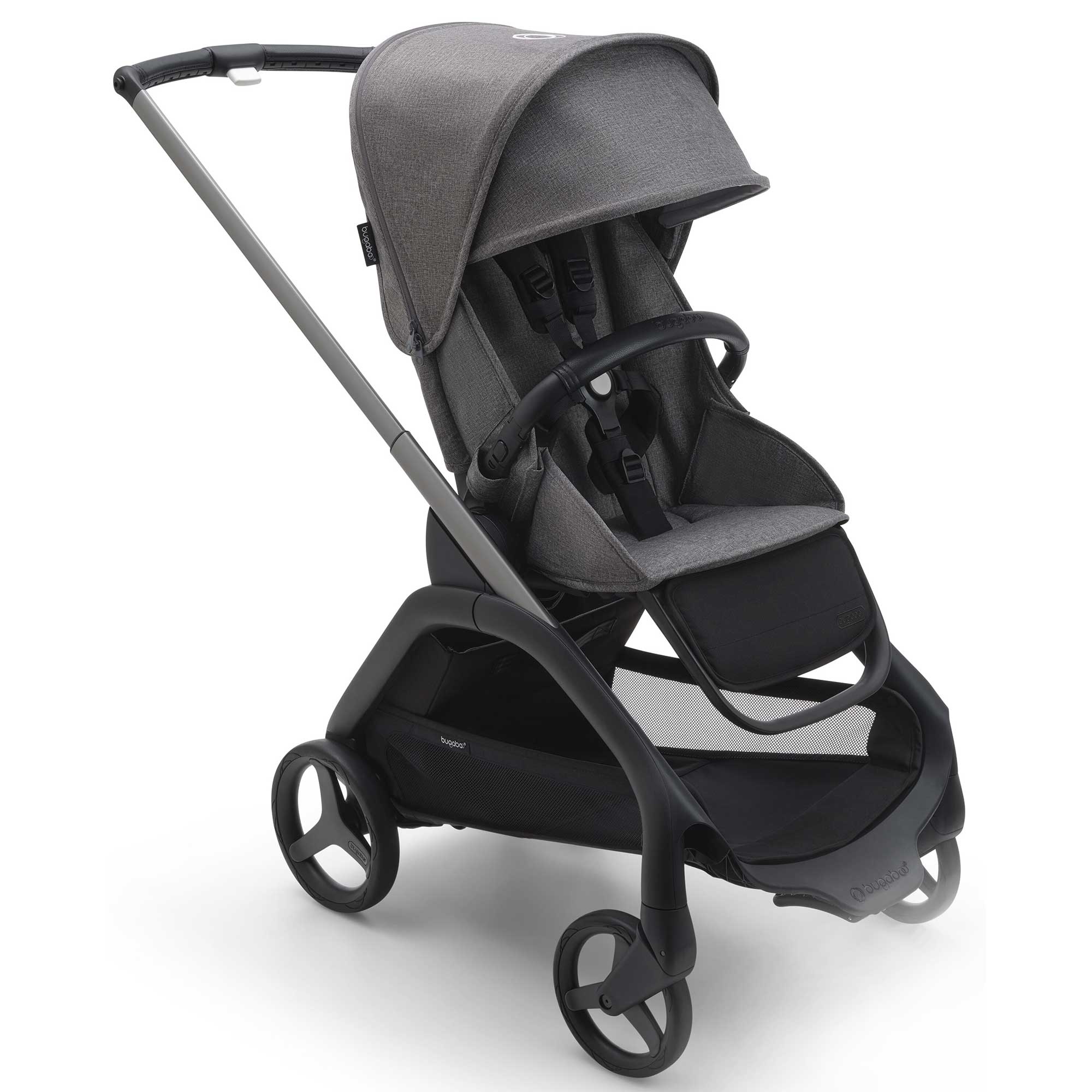 Bugaboo Dragonfly Pebble 360 Pro Travel System - Graphite/Grey Melange Travel Systems 13815-GRA-GRE-MEL 8717447189534