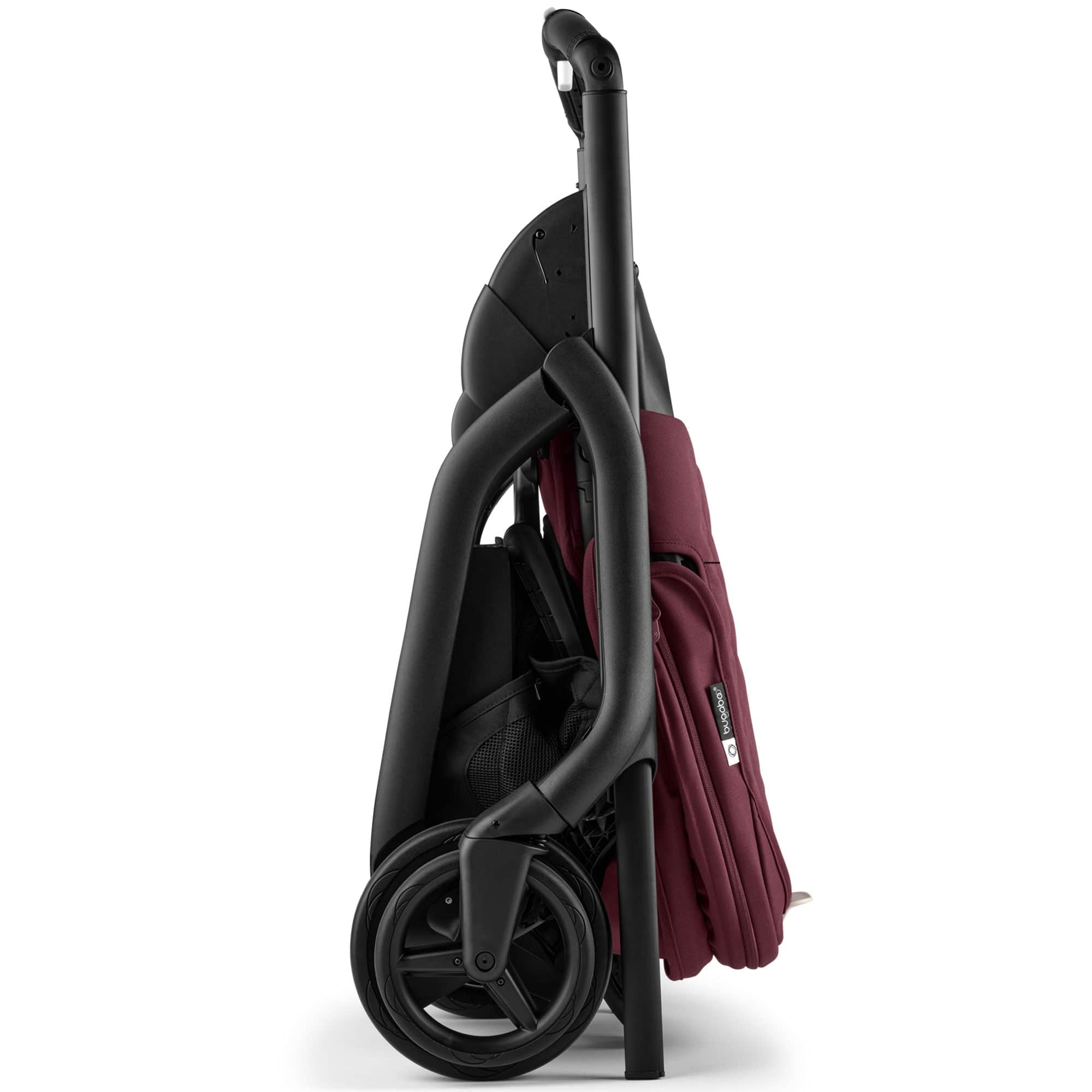 Bugaboo Dragonfly Ultimate Bundle - Black/Dark Cherry Travel Systems 18323-BLK-DAR-CHE 8717447378419