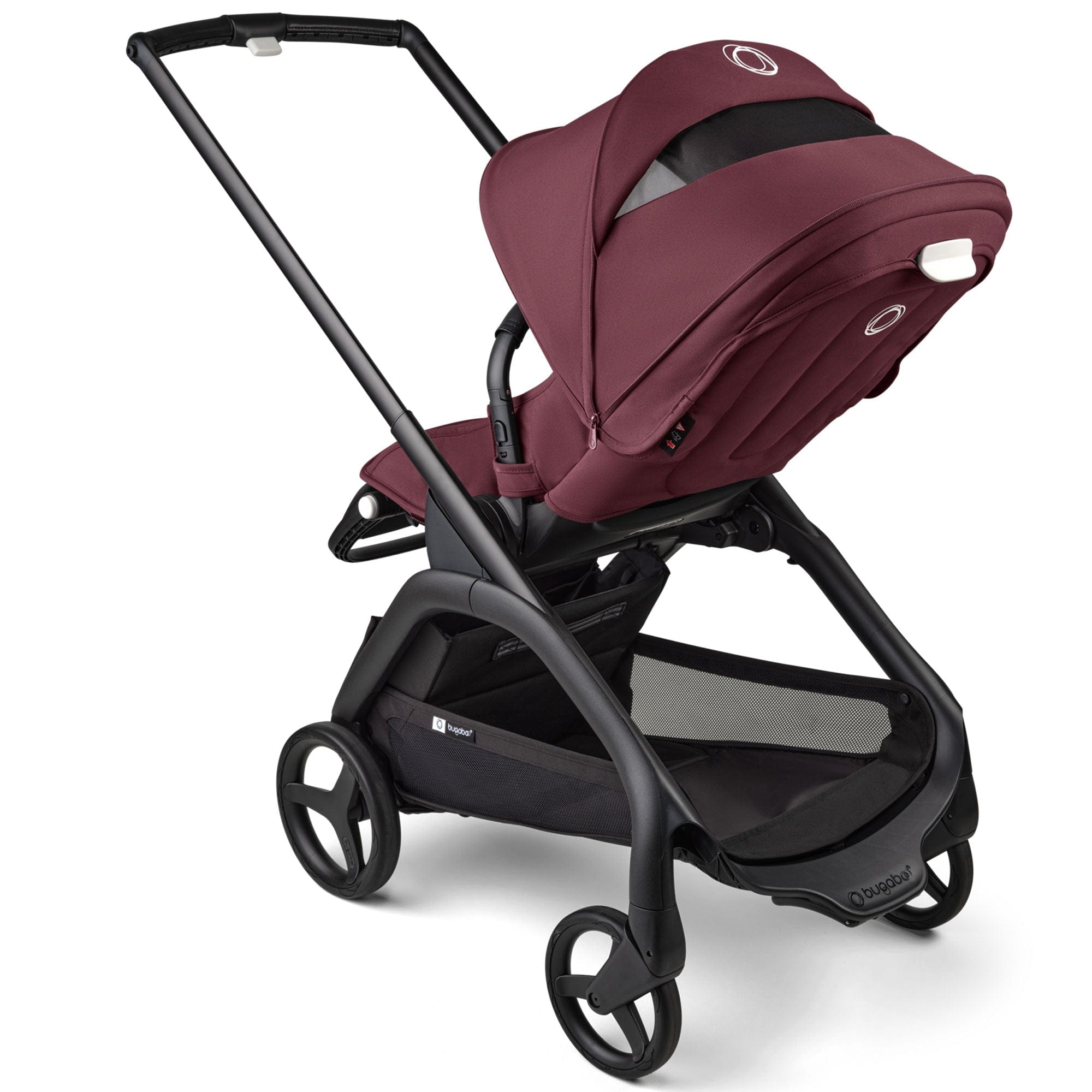 Bugaboo Dragonfly Ultimate Bundle - Black/Dark Cherry Travel Systems 18323-BLK-DAR-CHE 8717447378419