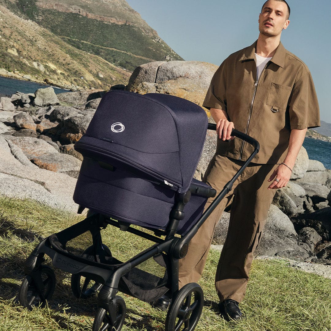 bugaboo transport bag dimensions Bugaboo Fox 5 Renew BeSafe Travel System in Deep Indigo