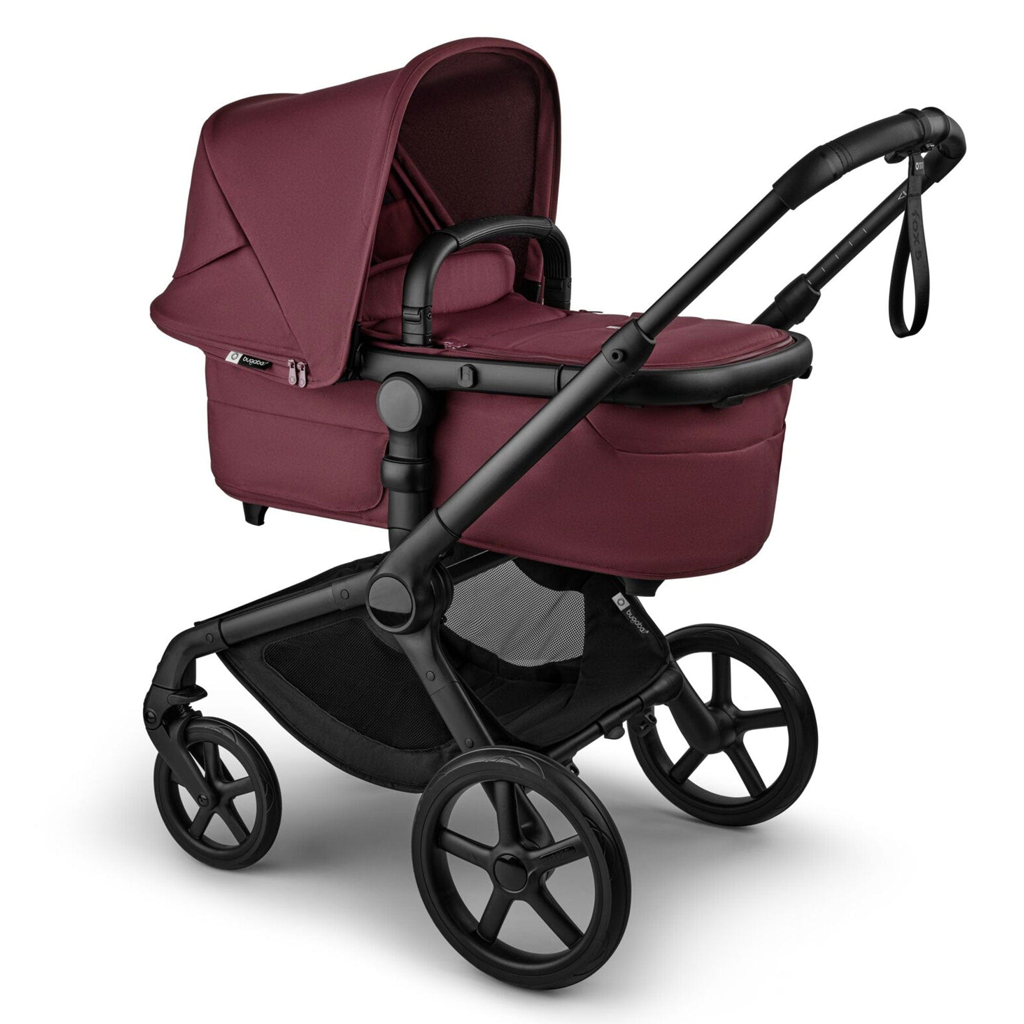 bugaboo fox melange blue Bugaboo Fox 5 Renew Cybex Travel System in Dark Cherry