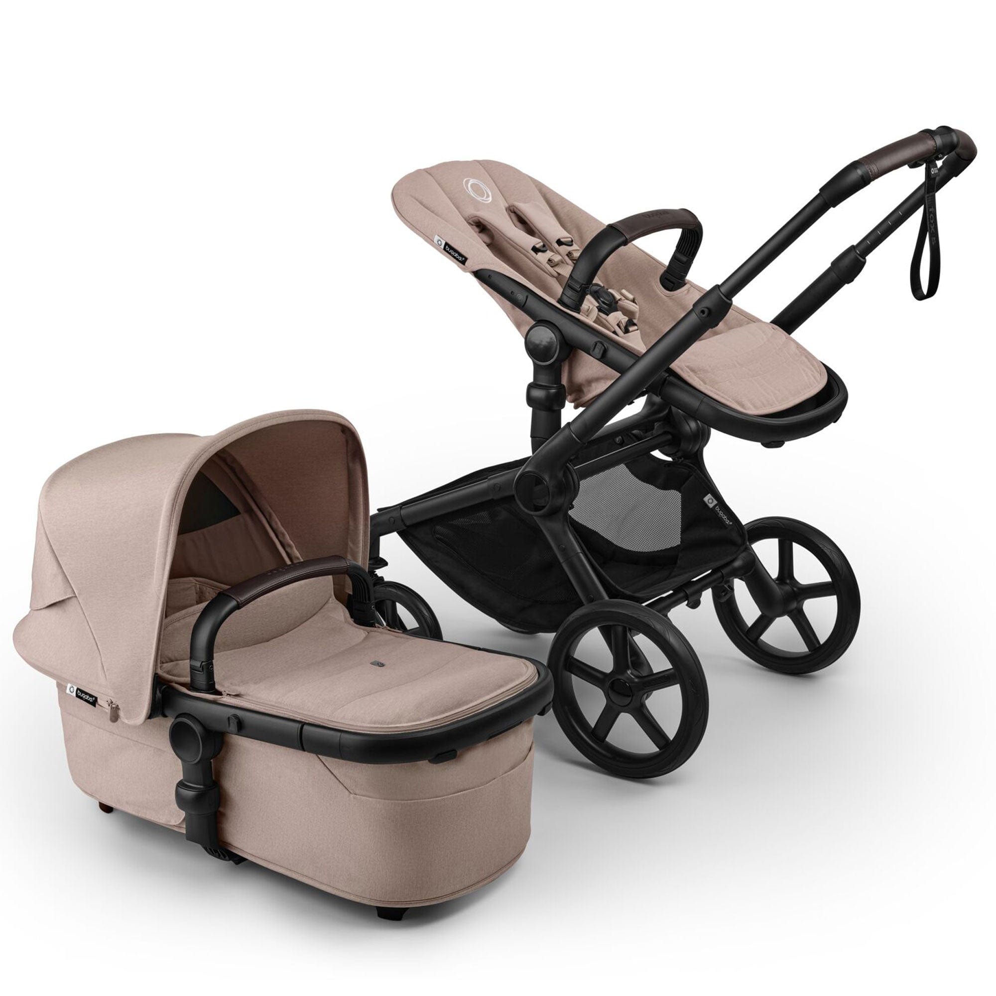 bugaboo fox 5 bassinet size Bugaboo Fox 5 Renew Cybex Travel System in Desert Taupe