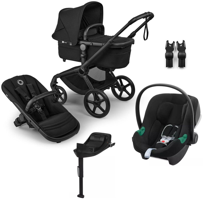 bugaboo fox 5 winter Bugaboo Fox 5 Renew Cybex Travel System in Heritage Black