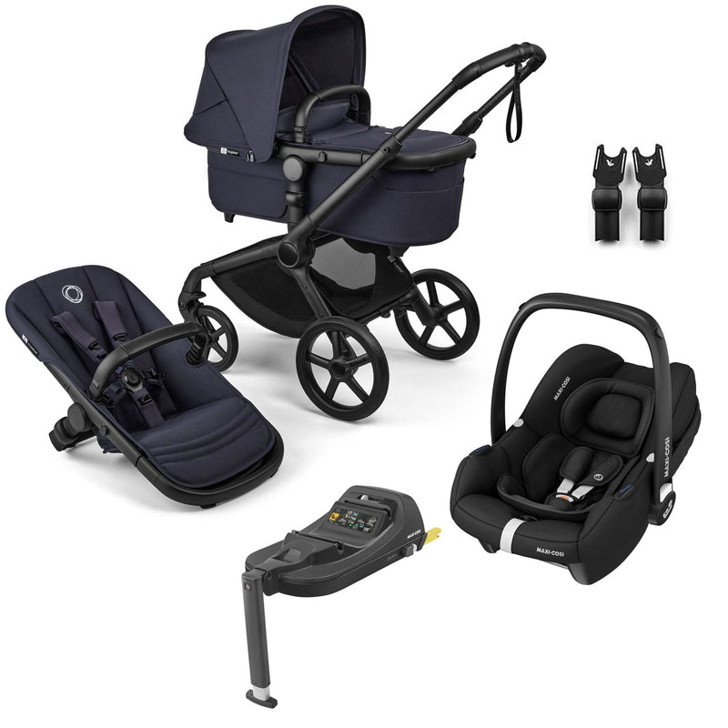 bugaboo fox width Bugaboo Fox 5 Renew Maxi-Cosi Travel System in Deep Indigo