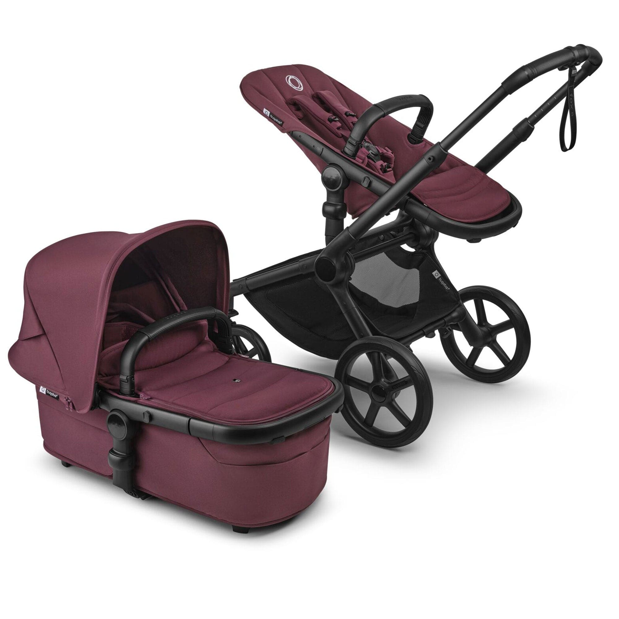 Bugaboo Fox 5 Renew Ultimate BeSafe Bundle in Dark Cherry Travel Systems 18825-ULT-BEY-CHE 8717447650447