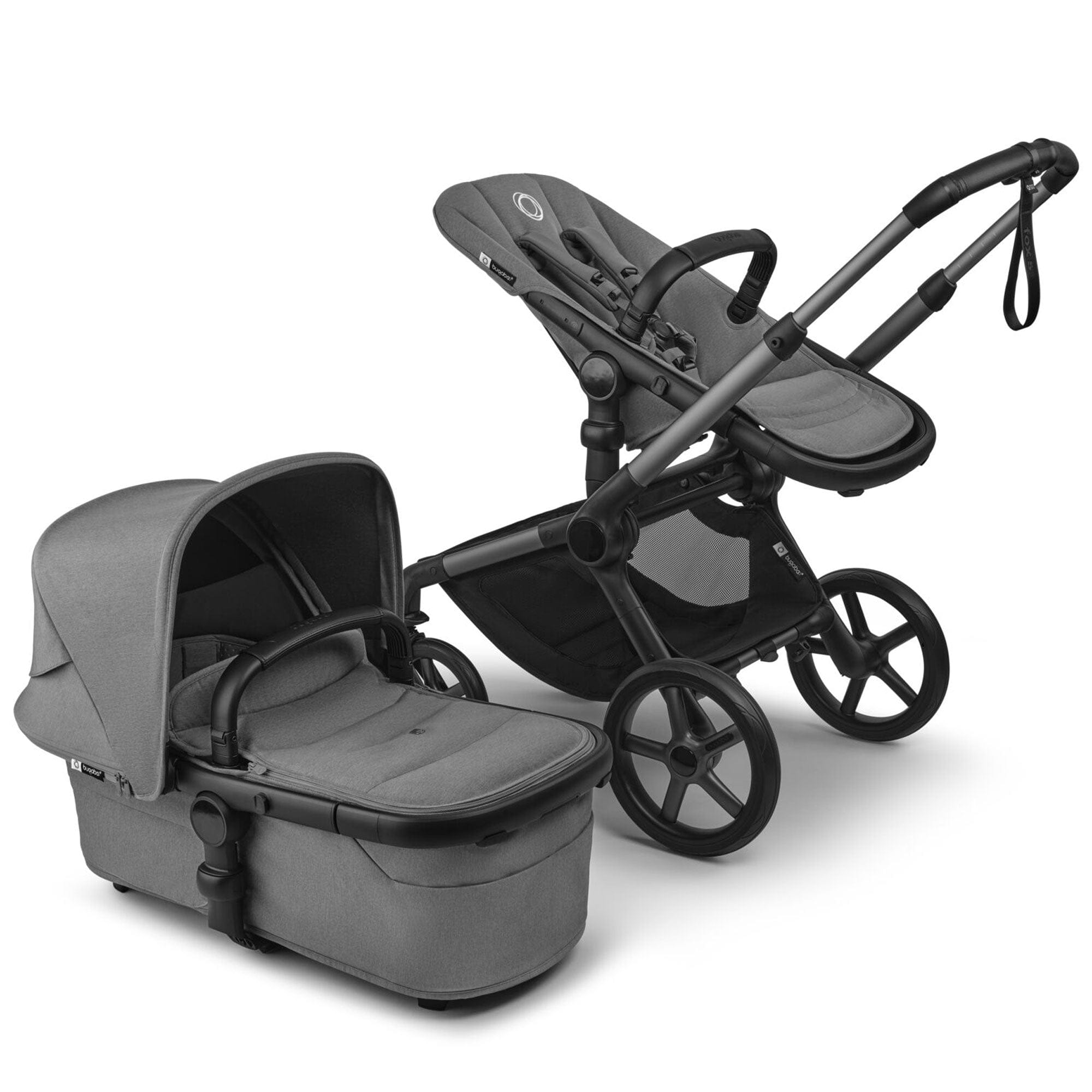Bugaboo Fox 5 Renew Ultimate BeSafe Bundle in Moon Grey Travel Systems 18826-ULT-BEY-GRE 8717447391630