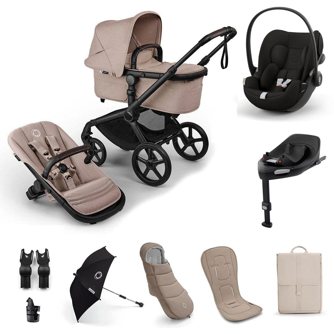 Bugaboo Fox 5 Renew Ultimate Cybex Bundle in Desert Taupe Travel Systems 18815-ULT-CLG-TAU