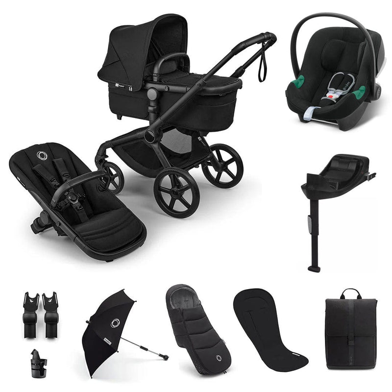 Bugaboo Fox 5 Renew Ultimate Cybex Bundle in Heritage Black