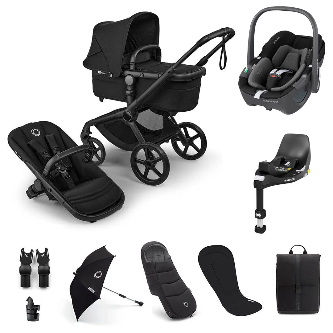 Bugaboo Fox 5 Renew Ultimate Maxi-Cosi Bundle in Heritage Black