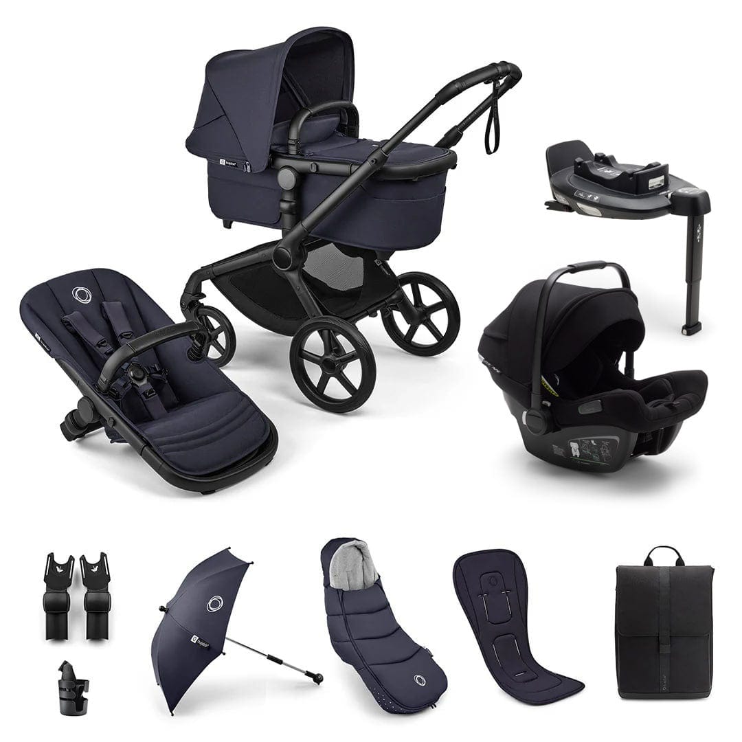 Bugaboo Fox 5 Renew Ultimate Newborn Bundle in Deep Indigo Travel Systems 18775-ULT-NEW-IND 8717447288718