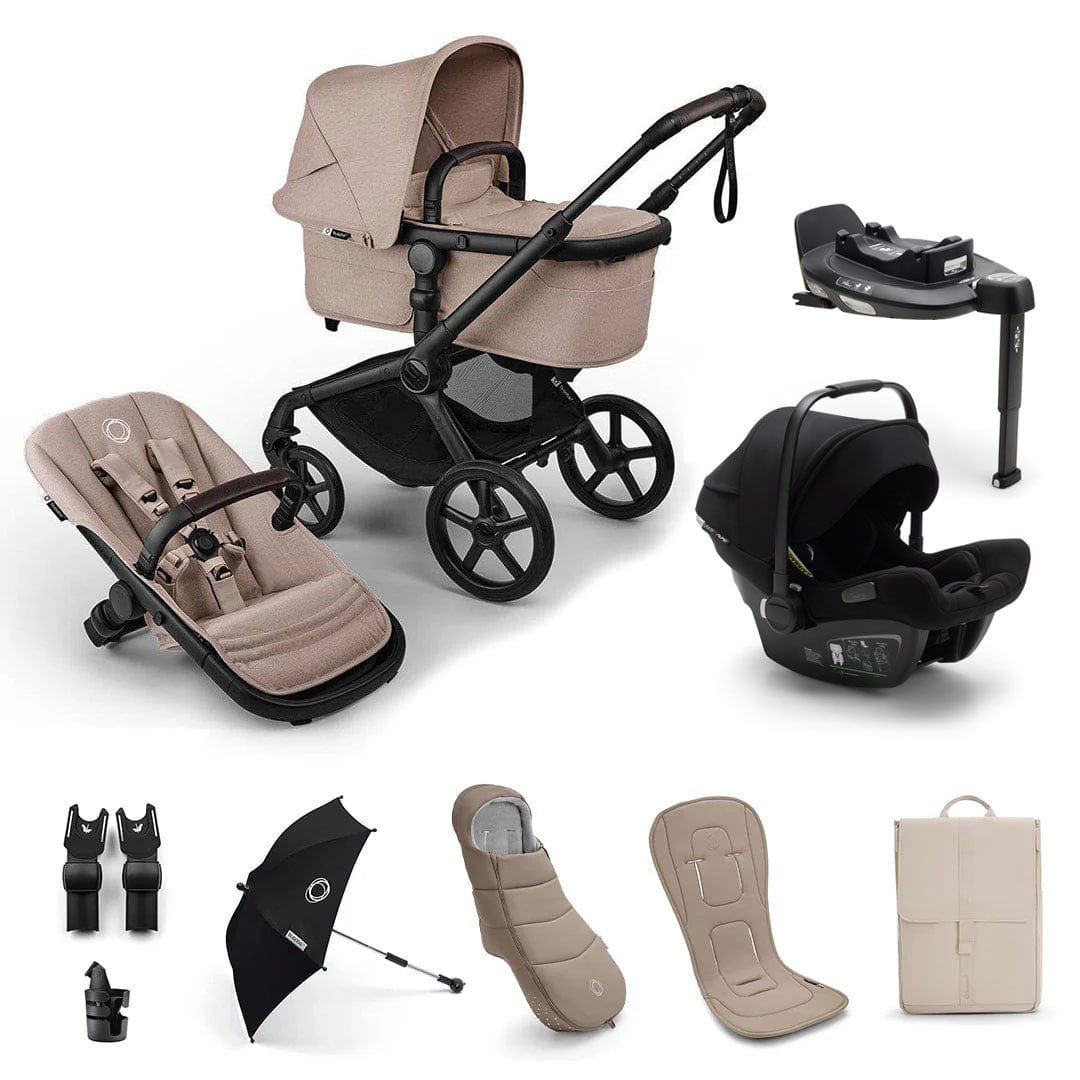 Bugaboo Fox 5 Renew Ultimate Newborn Bundle in Desert Taupe Travel Systems 18784-ULT-NEW-TAU 8717447269588