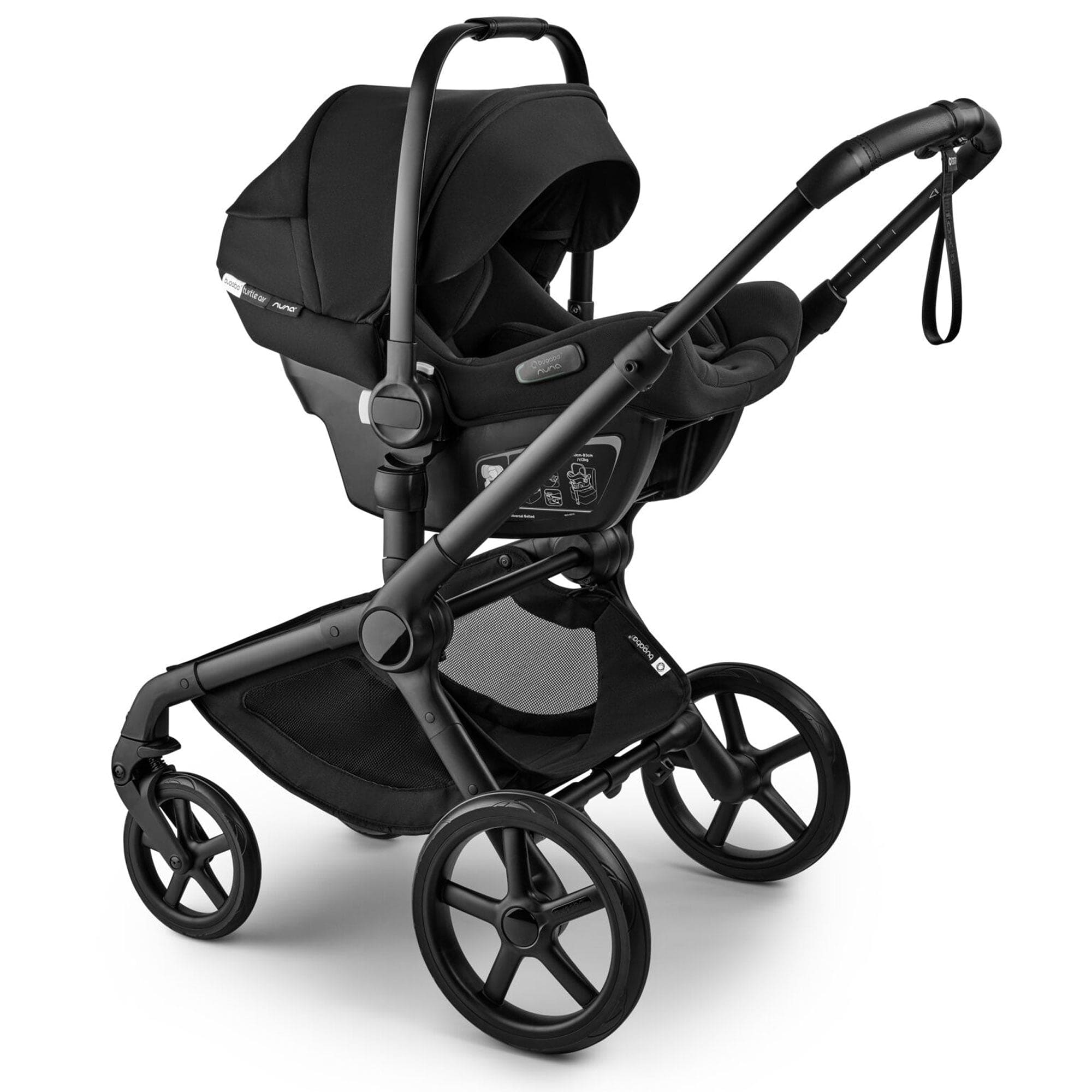 Bugaboo Fox 5 Renew Ultimate Newborn Bundle in Heritage Black Travel Systems 18783-ULT-NEW-BLK 8717447385516