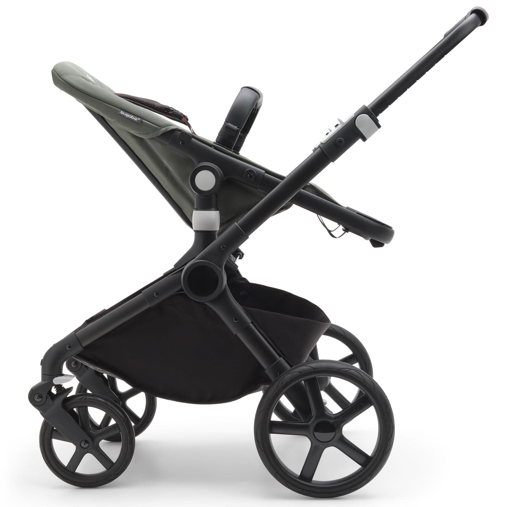 Bugaboo Fox Cub BeSafe Travel System in Black/Forest Green Travel Systems 19994-FXCB-BEY 8717447406891