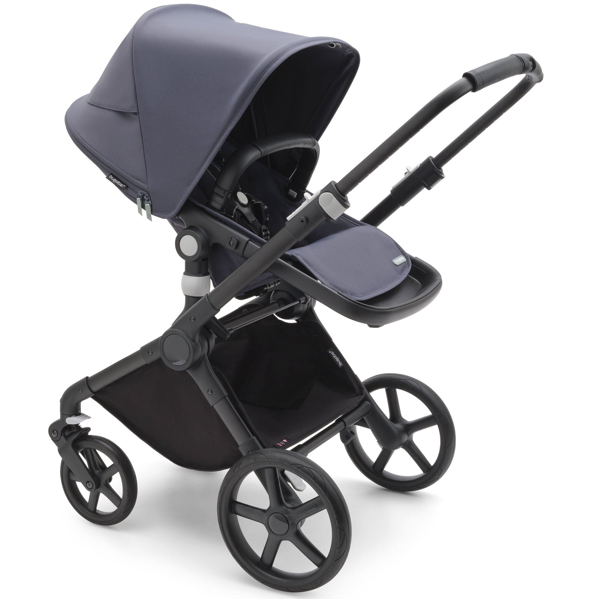 Bugaboo Fox Cub BeSafe Travel System in Black/Stormy Blue Travel Systems 19995-FXCB-BEY 8717447434542