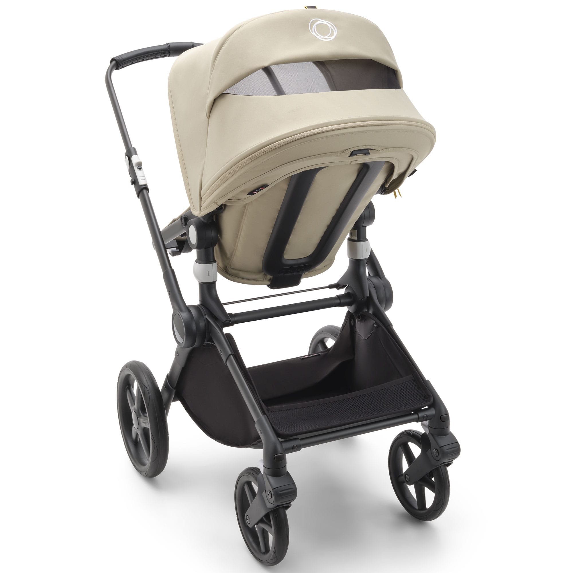 Bugaboo Fox Cub Ultimate Newborn Bundle in Black/Desert Beige Travel Systems