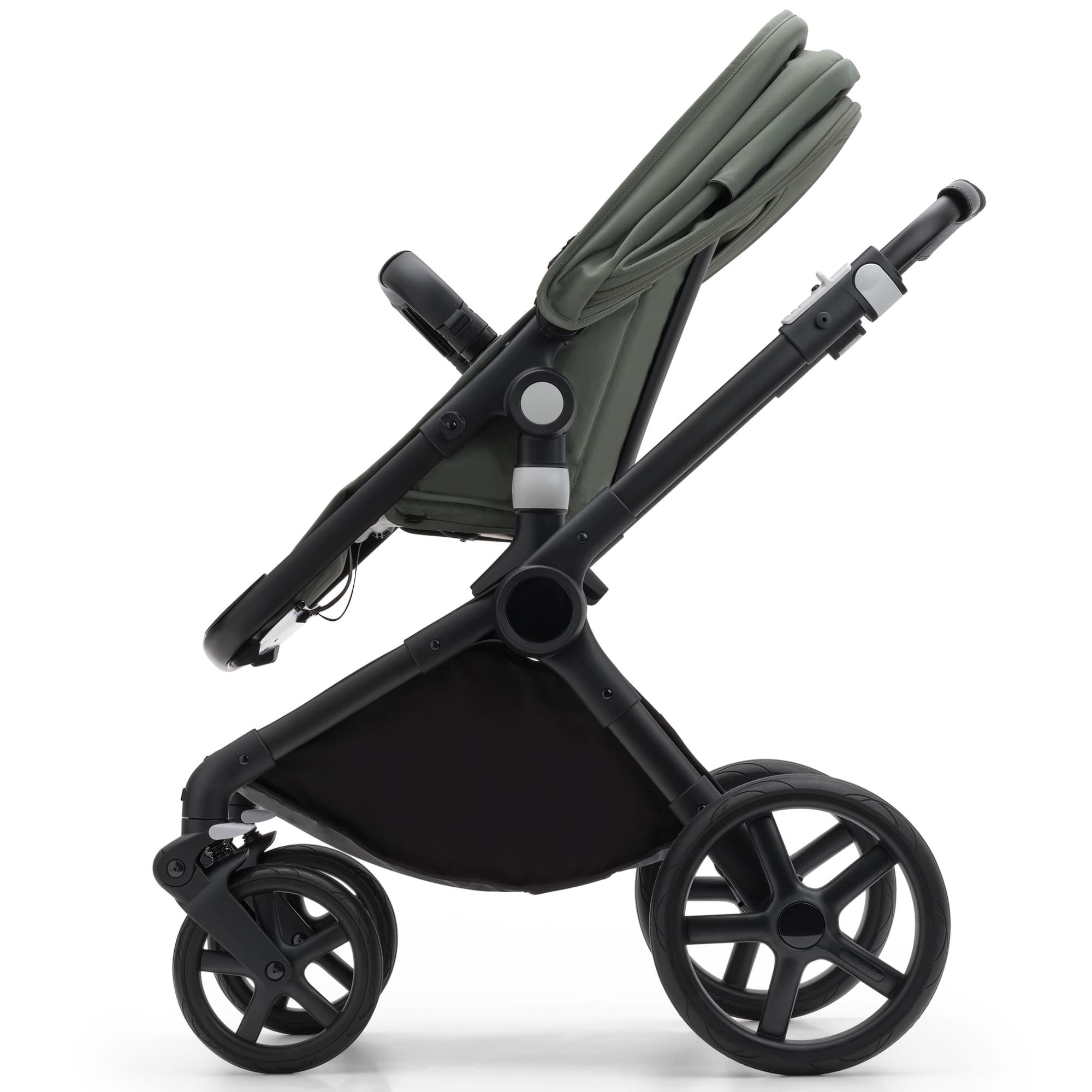 Bugaboo Fox Cub Ultimate Newborn Bundle in Black/Forest Green Travel Systems 20355-FXCB-ULT-3 8717447406891