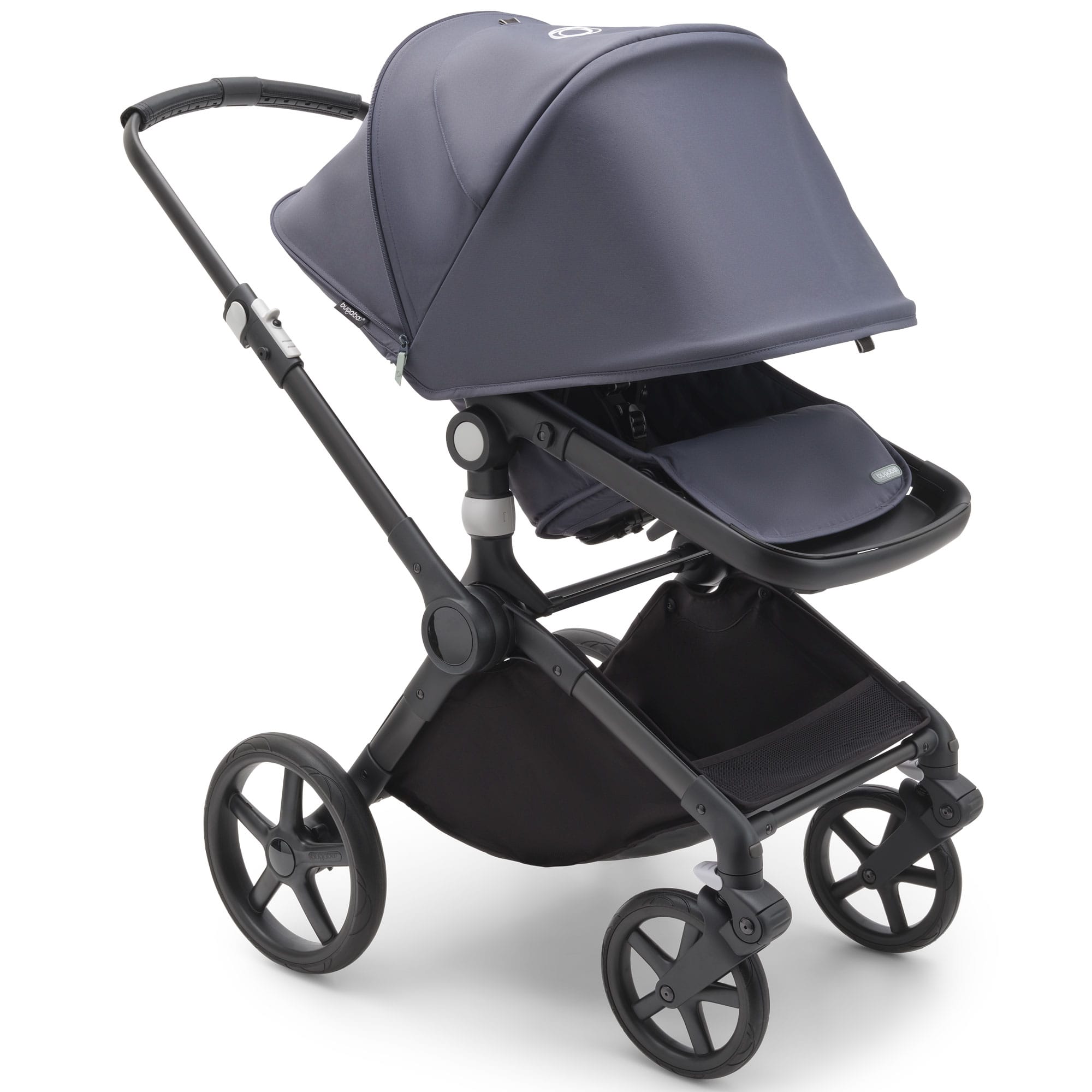 Bugaboo Fox Cub Ultimate Newborn Bundle in Black/Stormy Blue Travel Systems 20355-FXCB-ULT-4 8717447434542