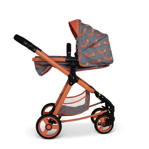Cosatto Giggle Quad Dolls Pram Charcoal Mister Dolls Prams CT5592A