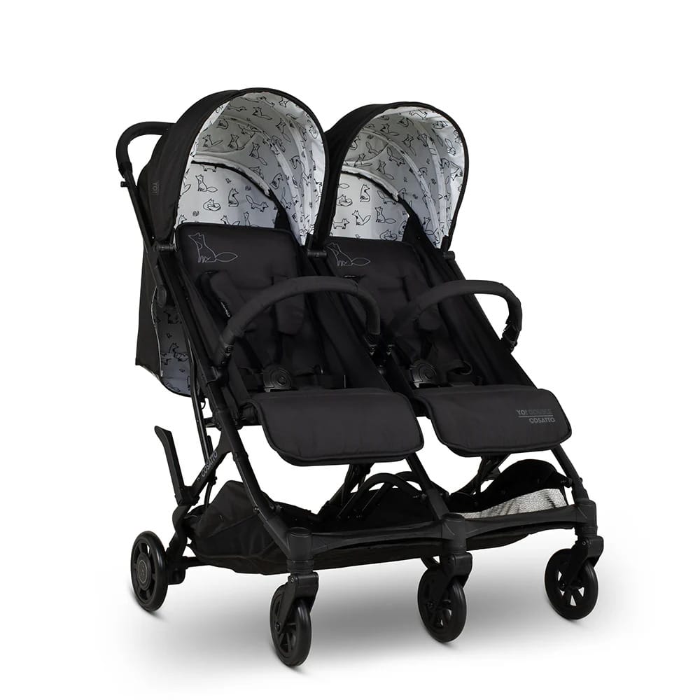 Cosatto Yo! Double Stroller Foxed Double & Twin Prams CT6024 5021645074596