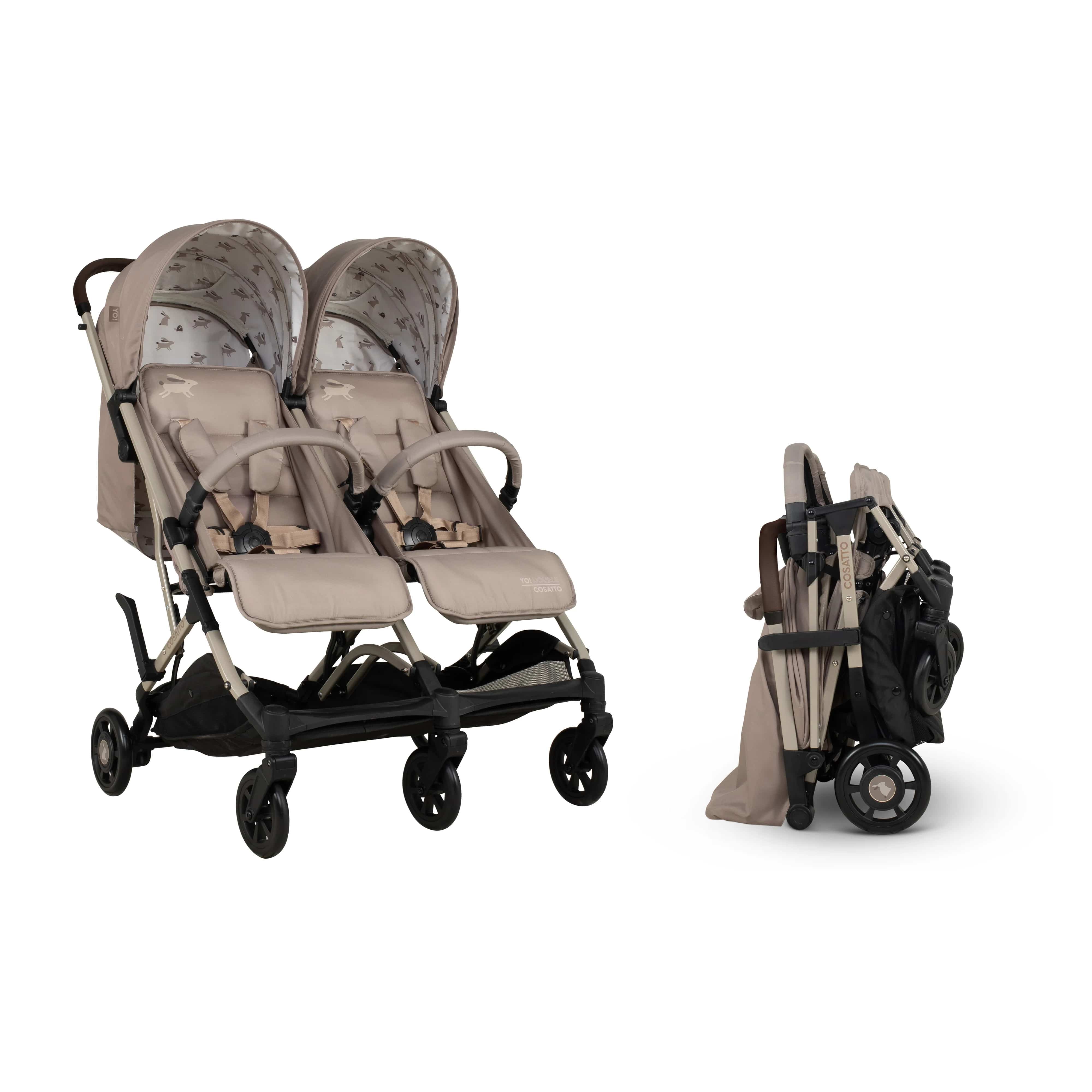 Cosatto Yo! Double Stroller Lollop Double & Twin Prams CT6023 5021645074589