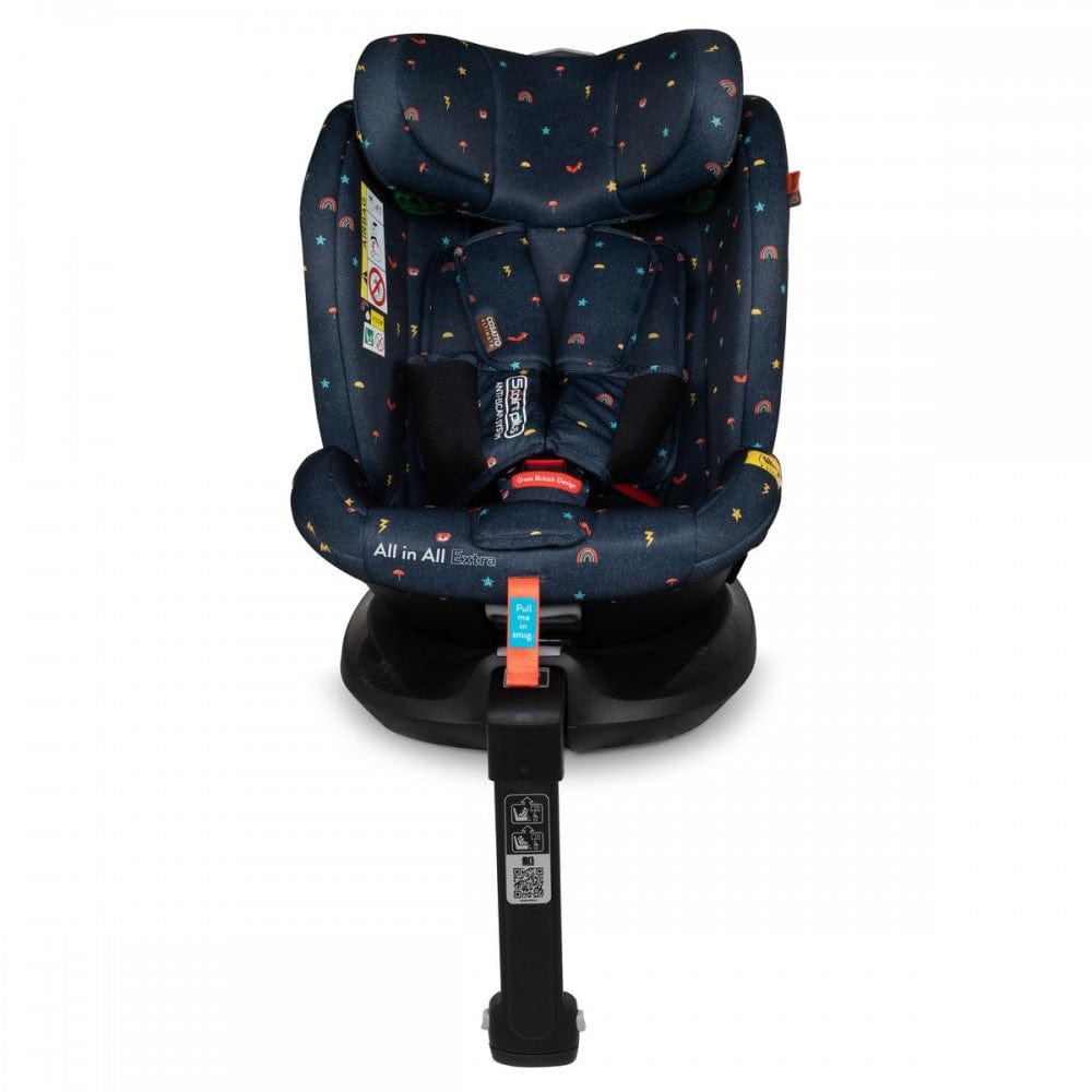 Cosatto All in All Extra i-Size 360 Car Seat in Doodle Days Toddler Car Seats CT5833 5021645072684