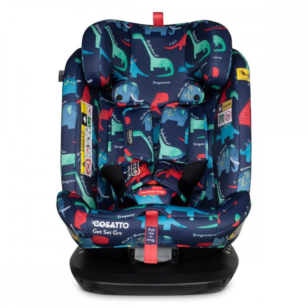 Cosatto Get Set Gro i-Size 360 Car Seat in D is For Dino Toddler Car Seats CT5829 5021645072646