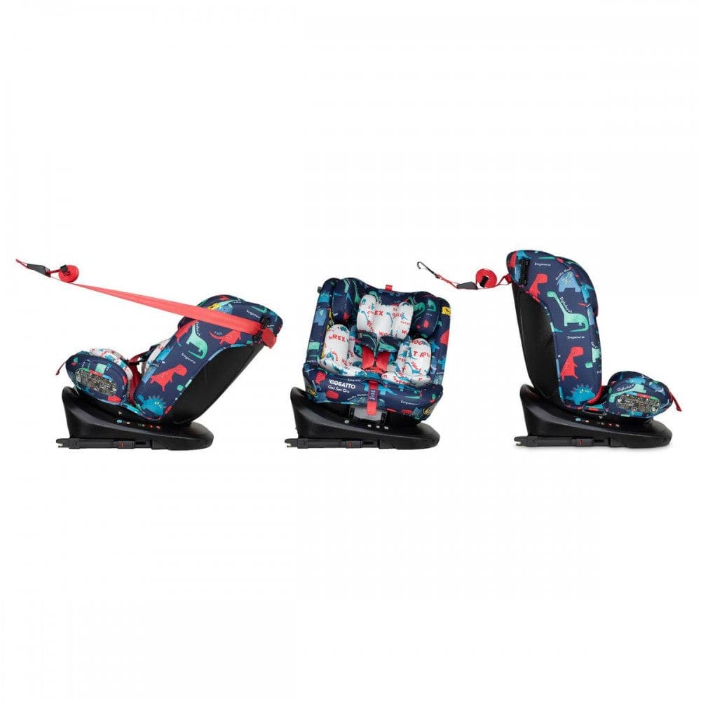 Cosatto Get Set Gro i-Size 360 Car Seat in D is For Dino Toddler Car Seats CT5829 5021645072646