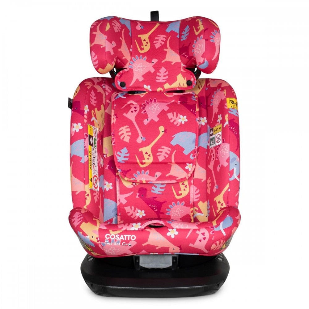 Cosatto Get Set Gro i-Size 360 Car Seat in Dino Delite Toddler Car Seats CT5885 5021645073209