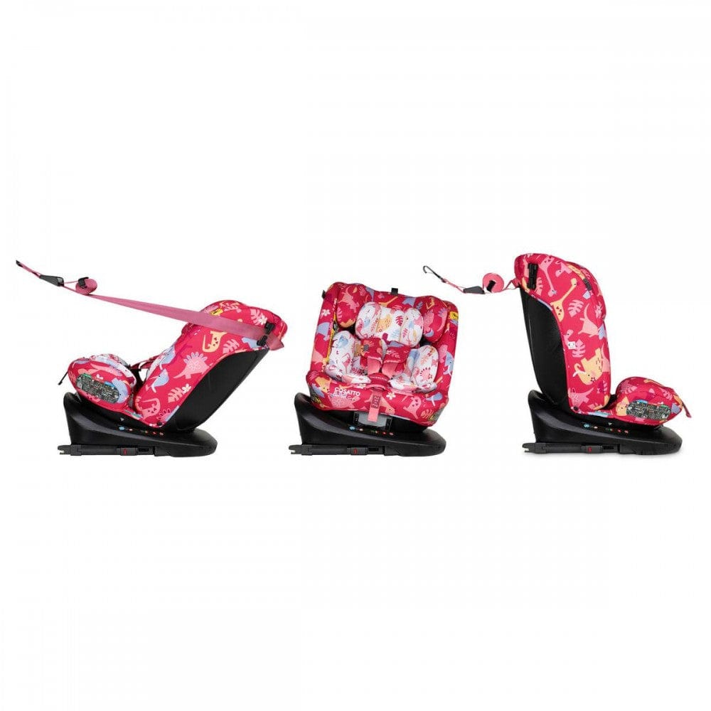 Cosatto Get Set Gro i-Size 360 Car Seat in Dino Delite Toddler Car Seats CT5885 5021645073209