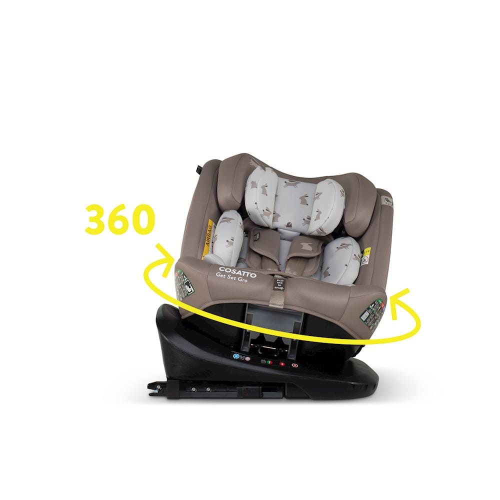 Cosatto Get Set Gro i-Size 360 Car Seat in Lollop Toddler Car Seats CT6006 5021645074411