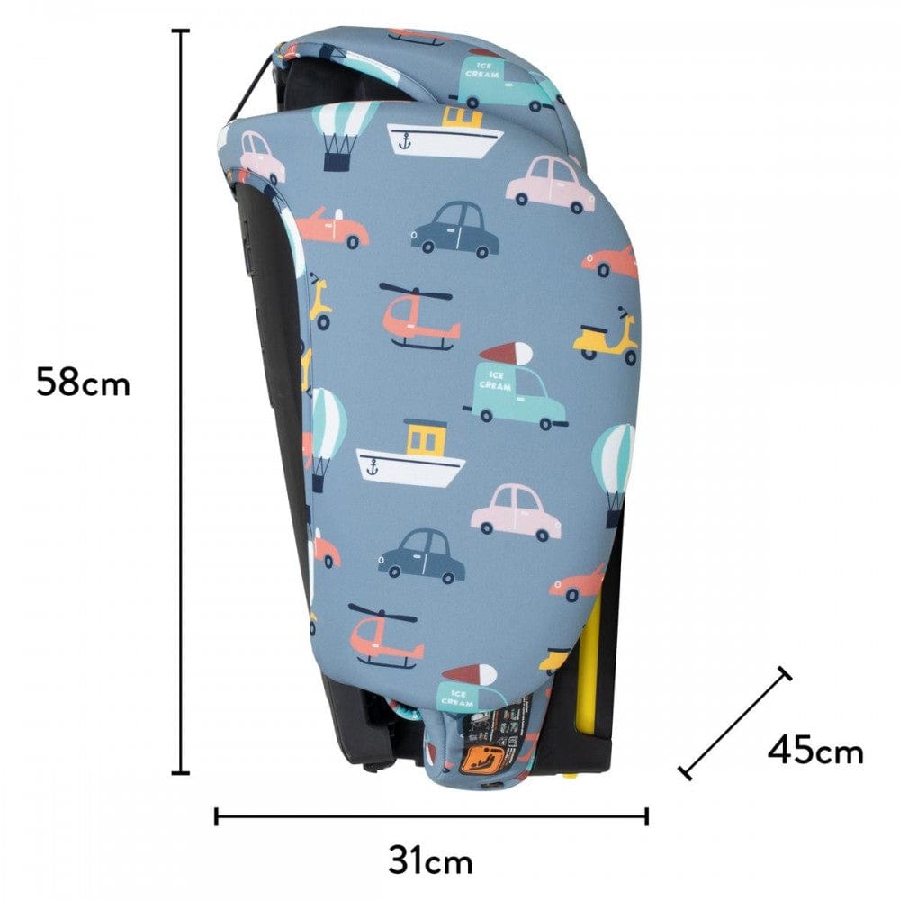 Cosatto On The Go i-Size Travel Car Seat Itchy Feet Sky Toddler Car Seats CT5924 5021645073599